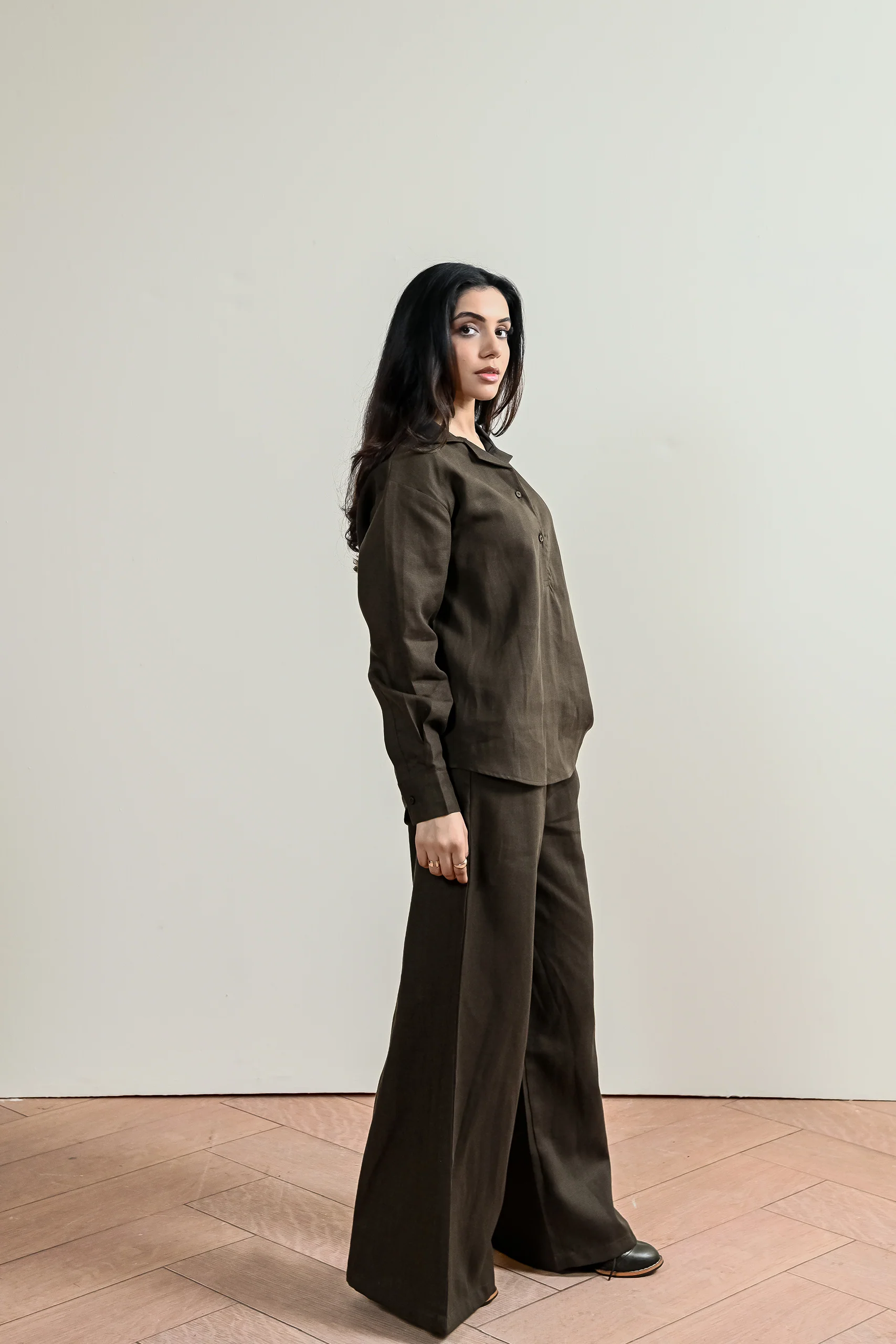 Aurora Textured Linen Shirt (WCS-05) - Image 9