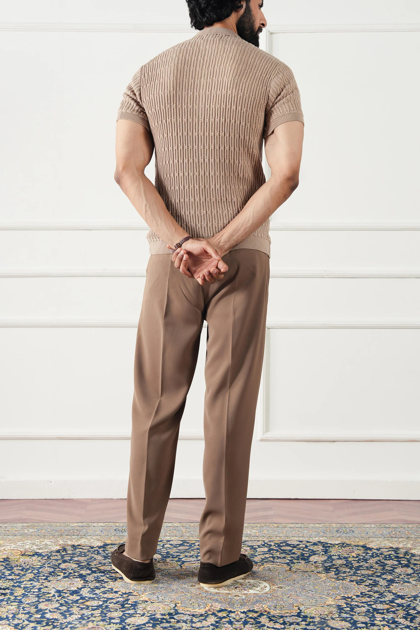 Cable Knit Shirt (MKB-02) - Image 7