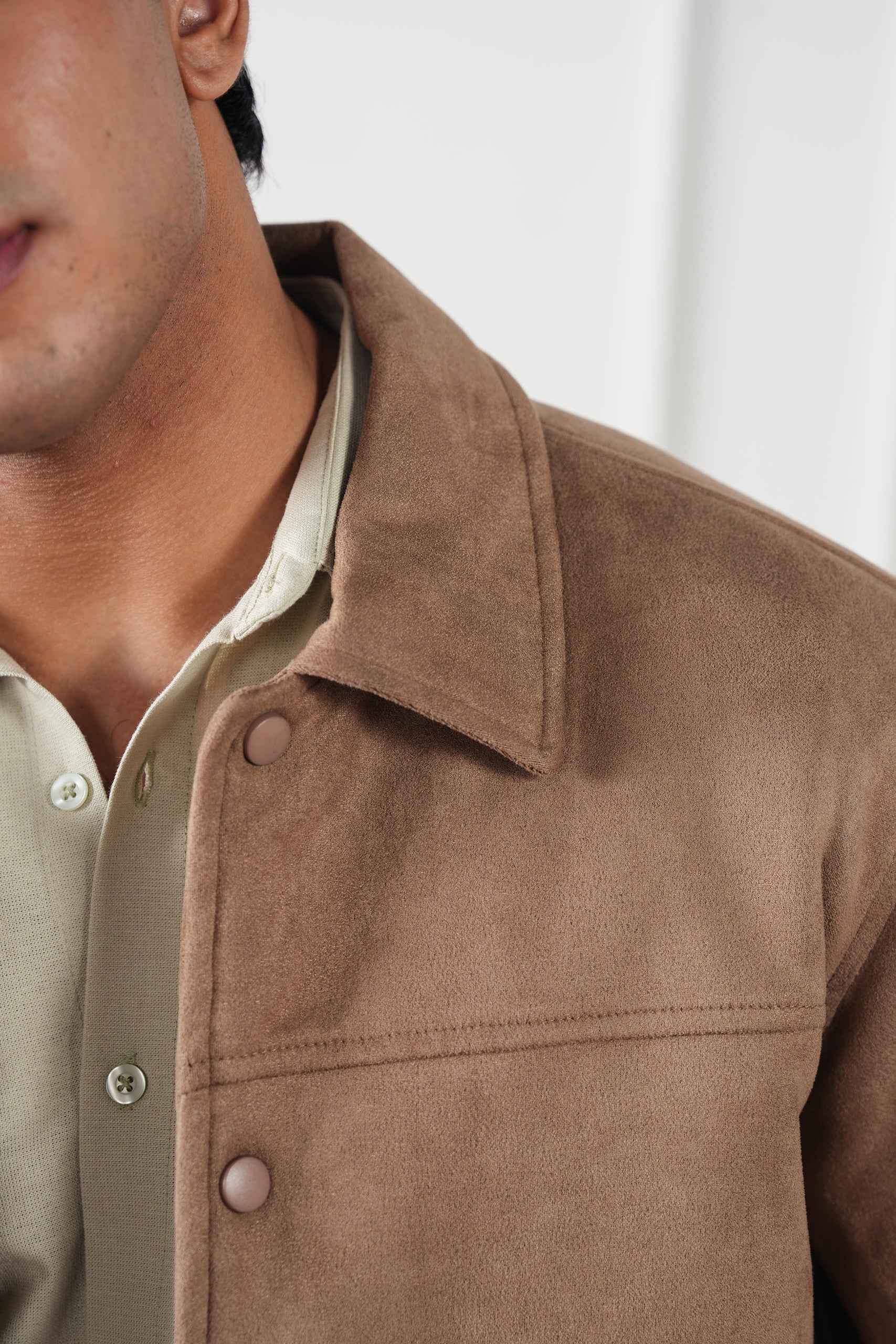 Classic Suede Jacket (MLJ-02) - Image 3