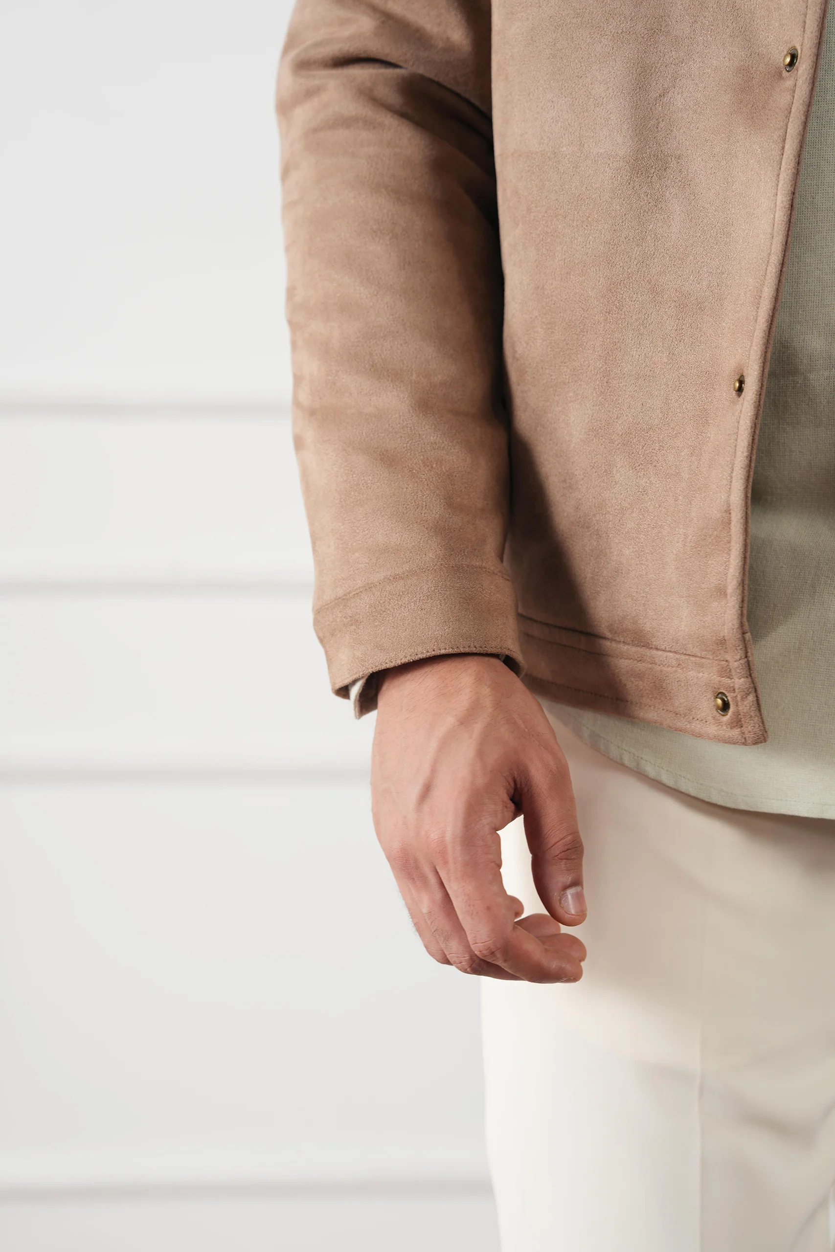 Classic Suede Jacket (MLJ-02) - Image 4