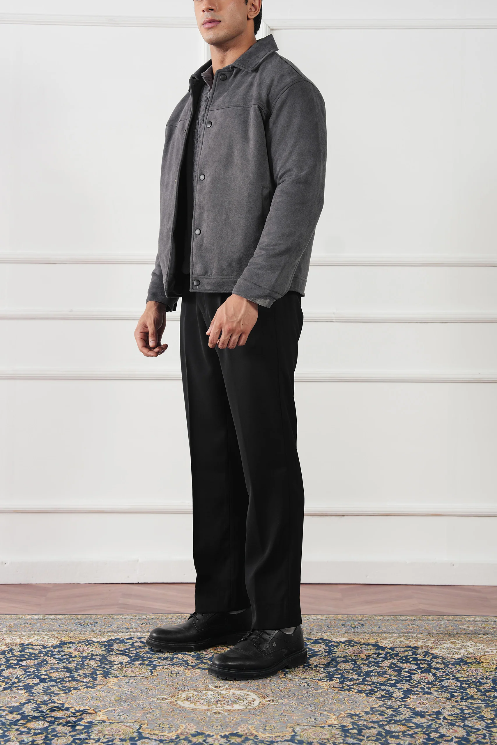 Classic Suede Jacket (MLJ-04) - Image 10