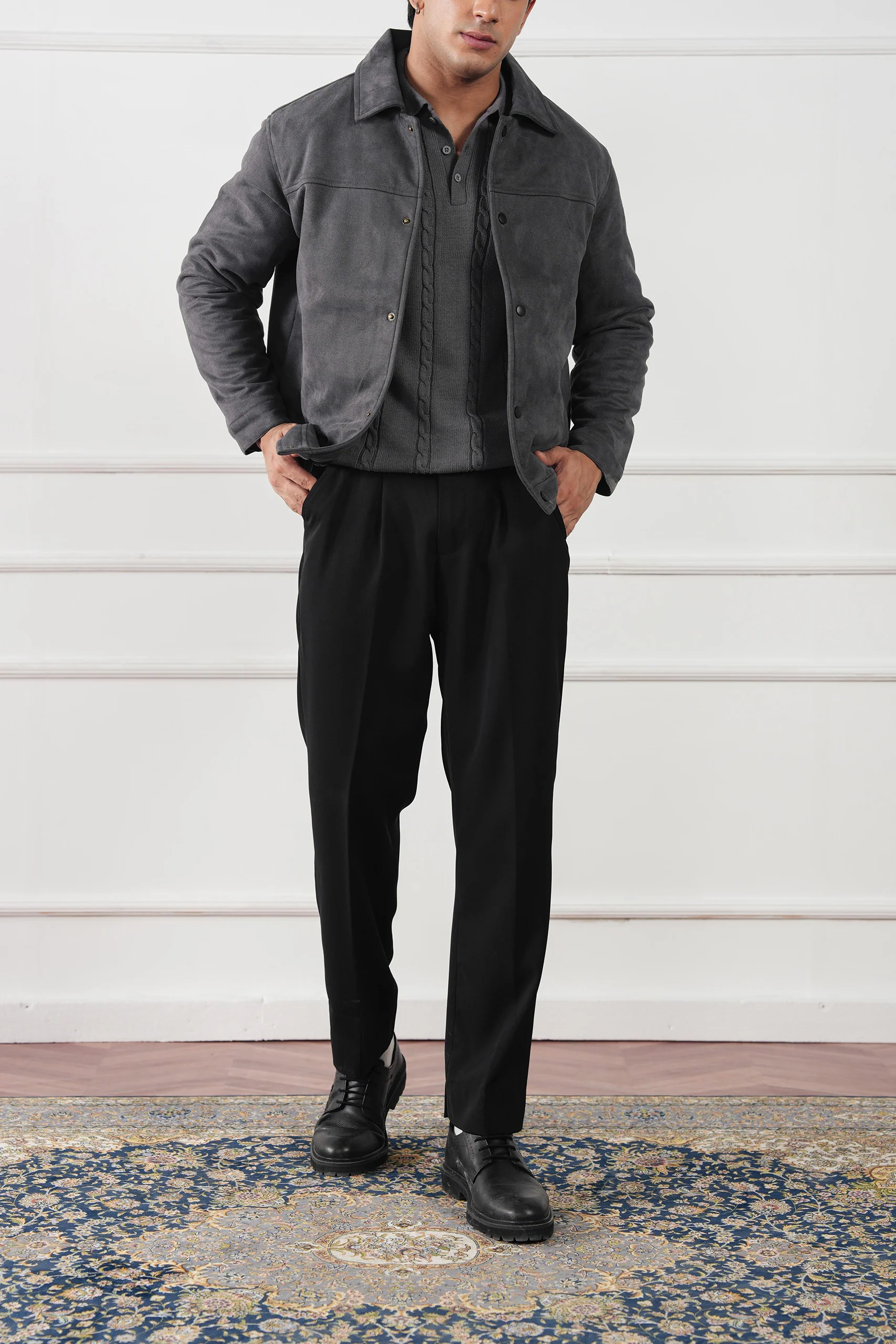 Classic Suede Jacket (MLJ-04) - Image 7