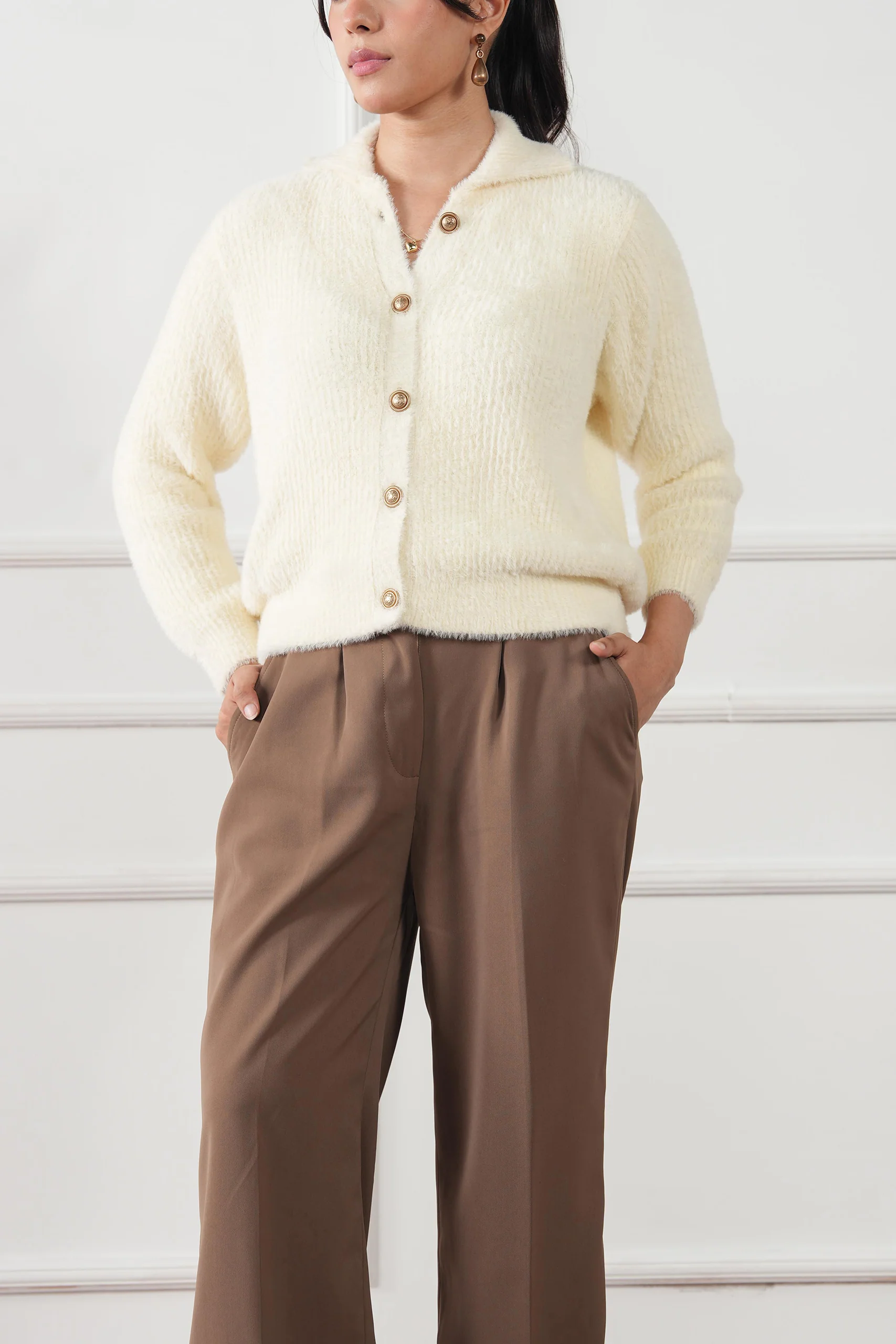 Cloud Knit Cardigan (WKB-01) - Image 13