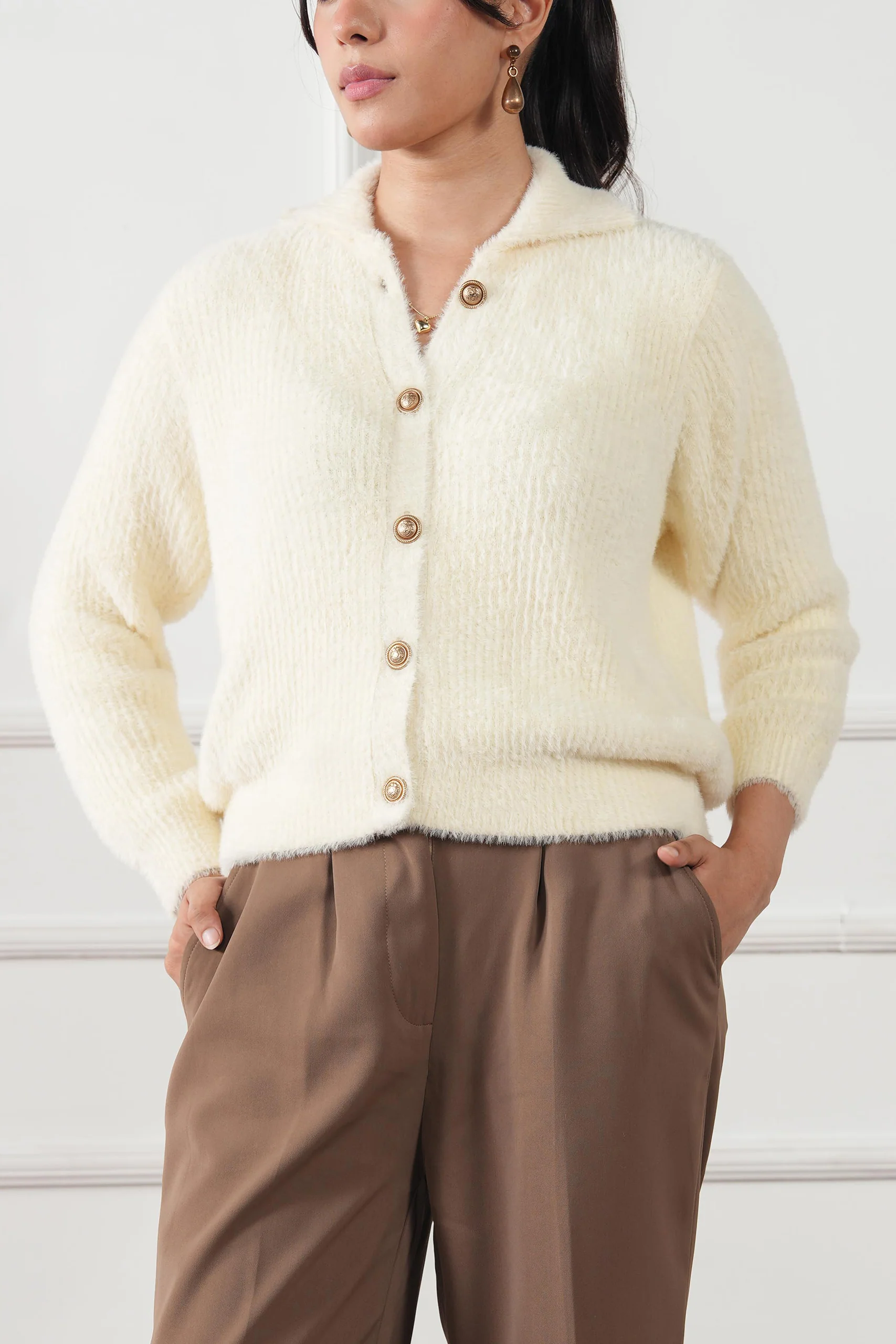 Cloud Knit Cardigan (WKB-01) - Image 14