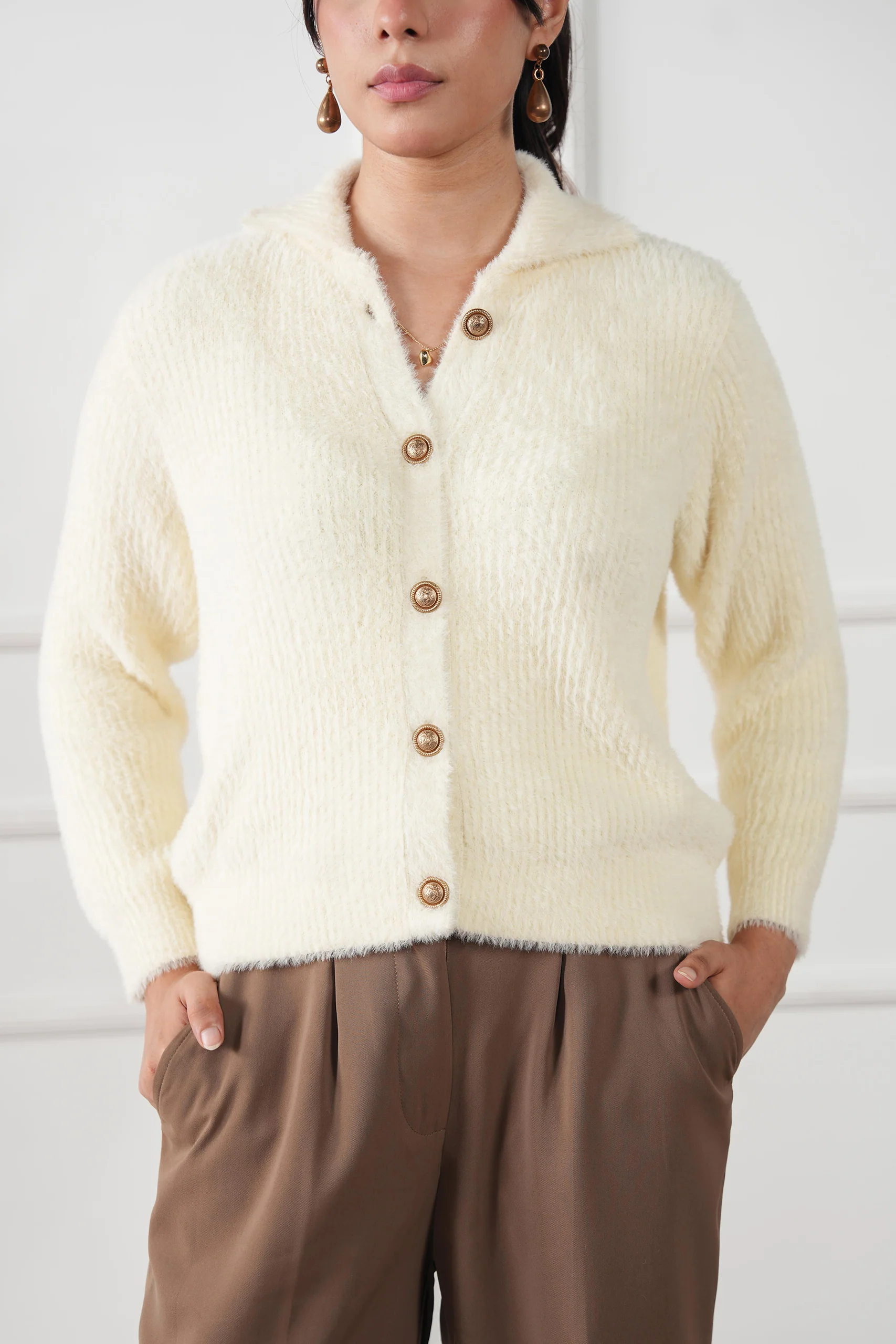 Cloud Knit Cardigan (WKB-01) - Image 5