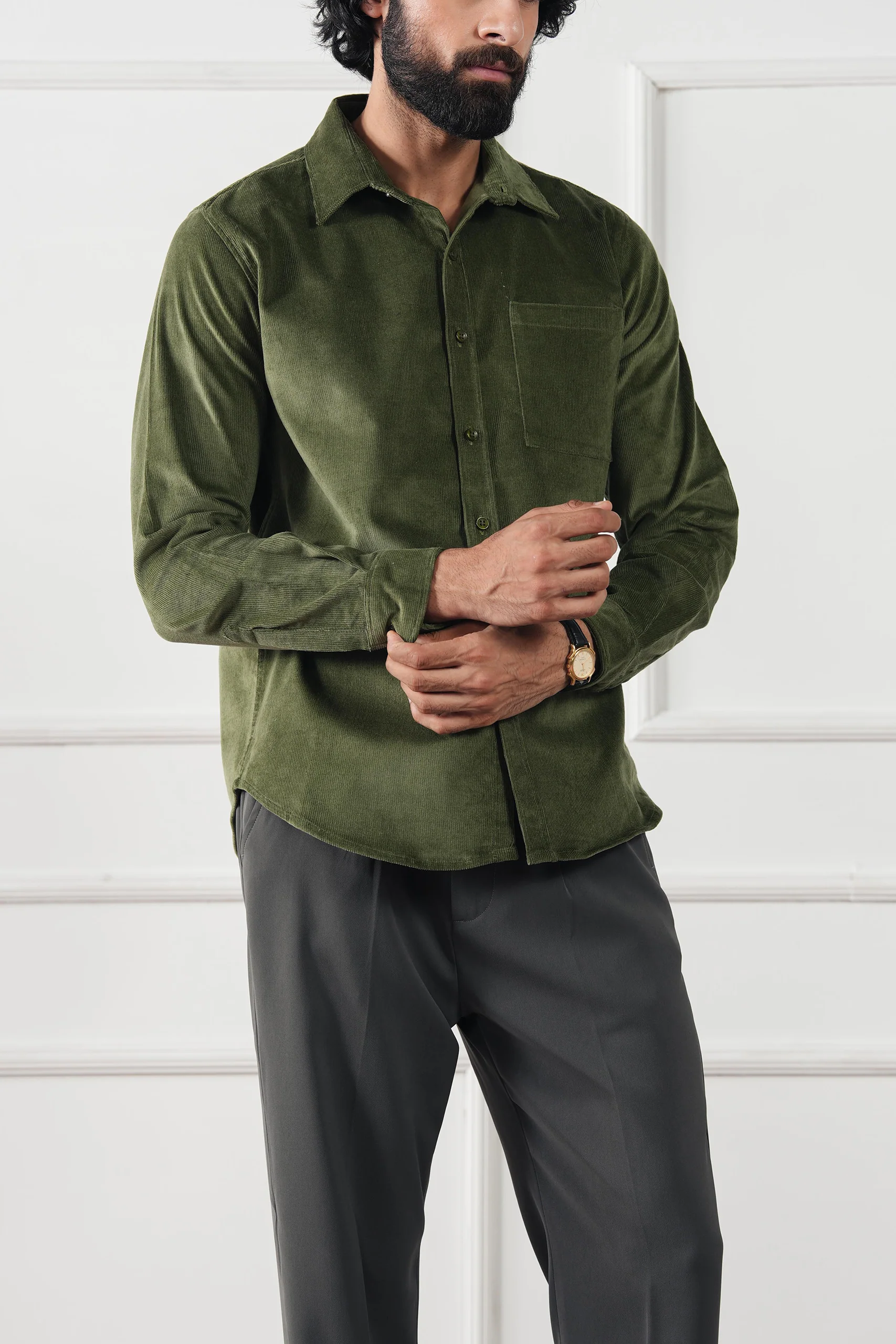 Corduroy Overshirt (MCS-15) - Image 10
