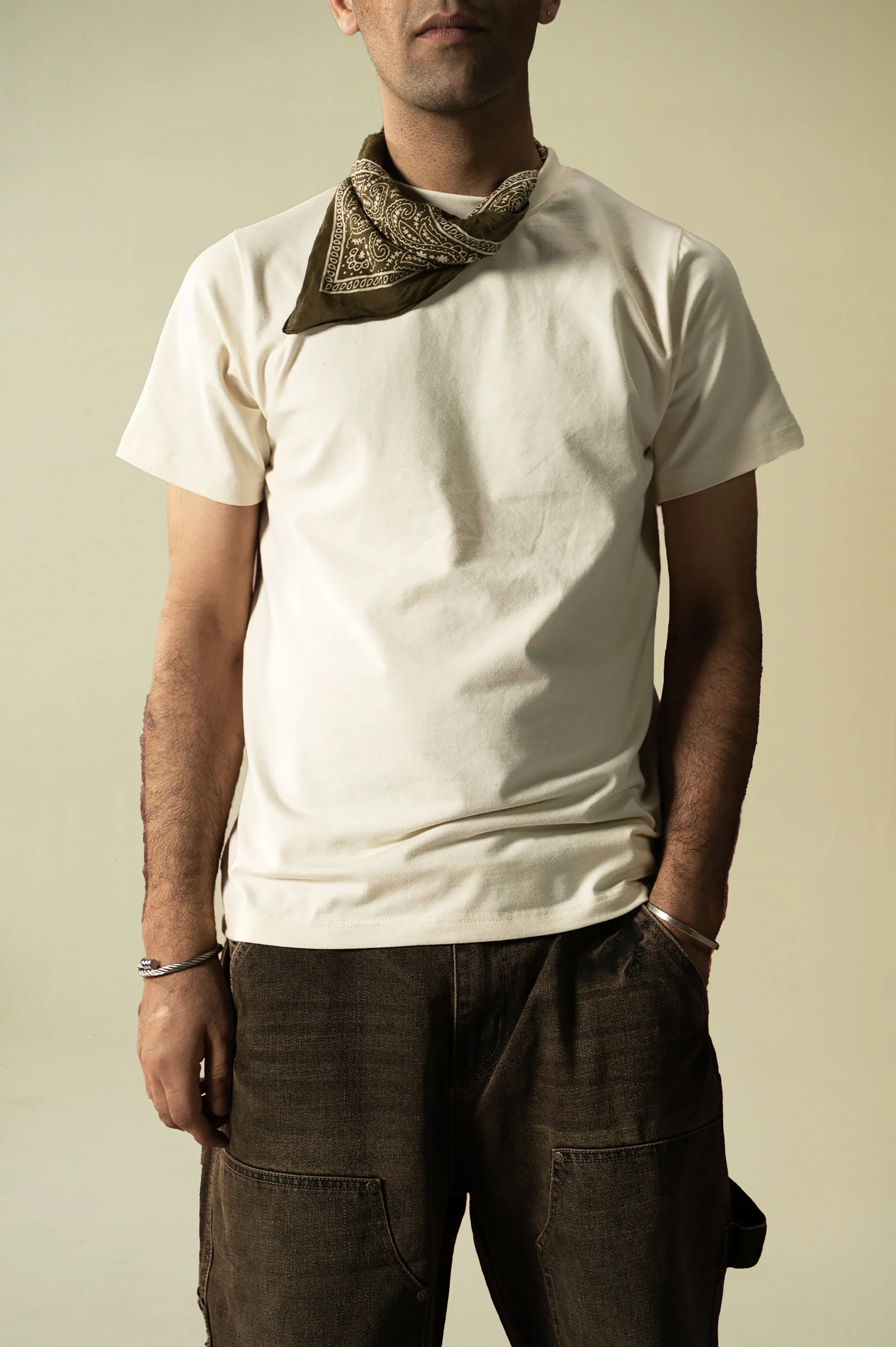 Cream Flex T-Shirt - Image 5