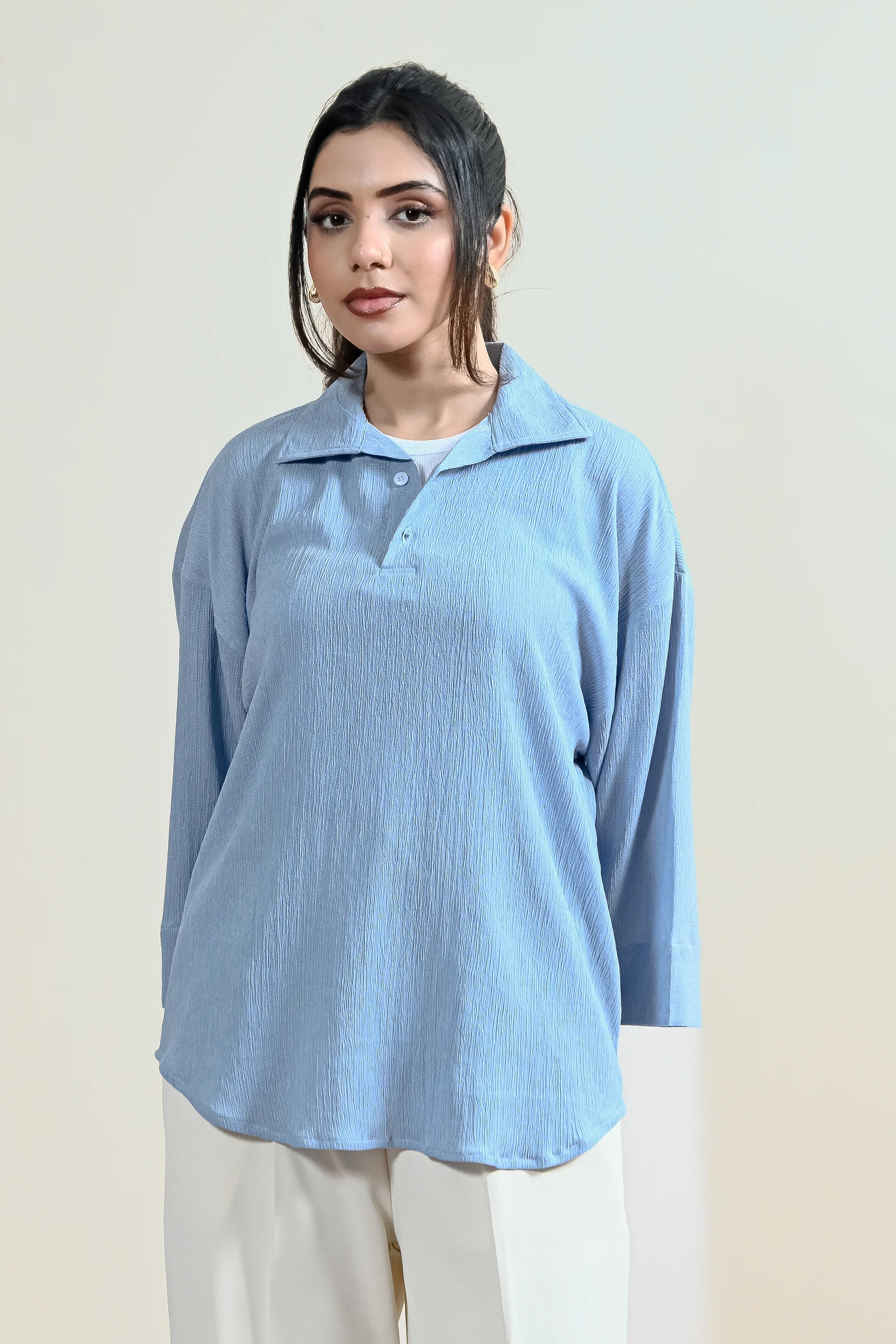 Elara Textured Knit Shirt (WCS-08) - Image 5