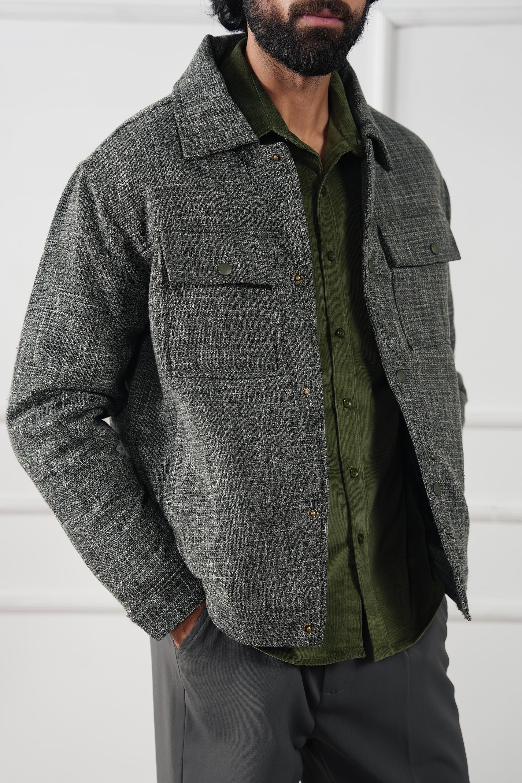 Harrington Wool Jacket (MWJ-06) - Image 10