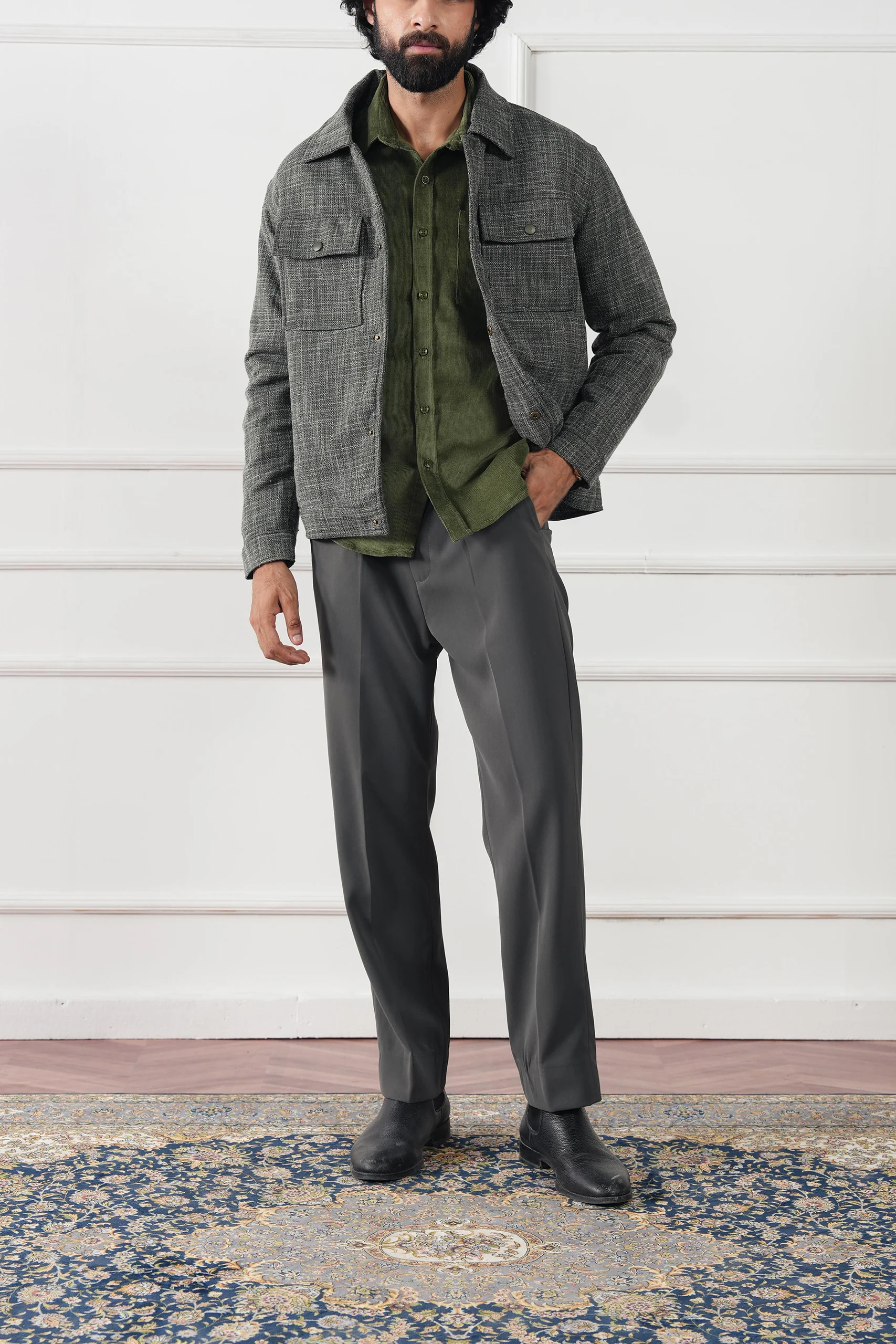 Harrington Wool Jacket (MWJ-06) - Image 12
