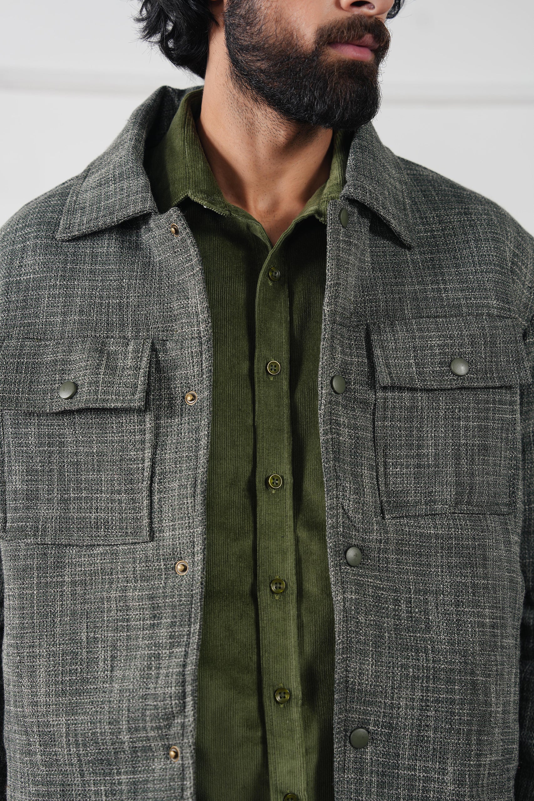 Harrington Wool Jacket (MWJ-06) - Image 3