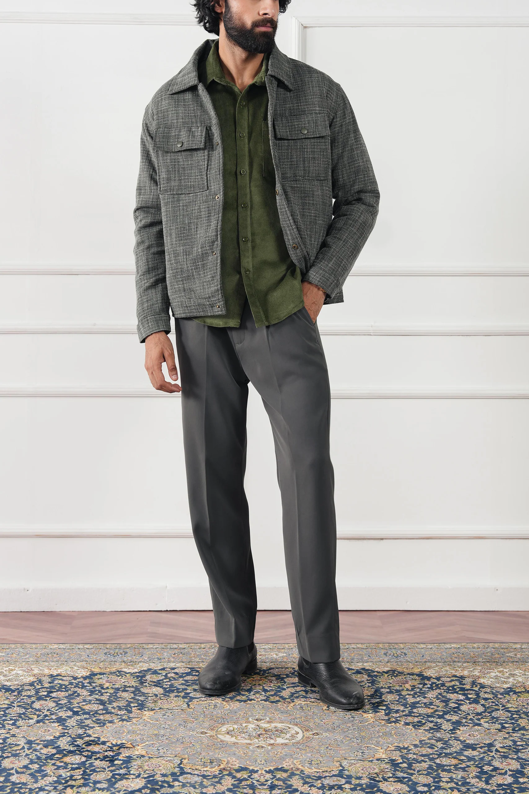 Harrington Wool Jacket (MWJ-06) - Image 4