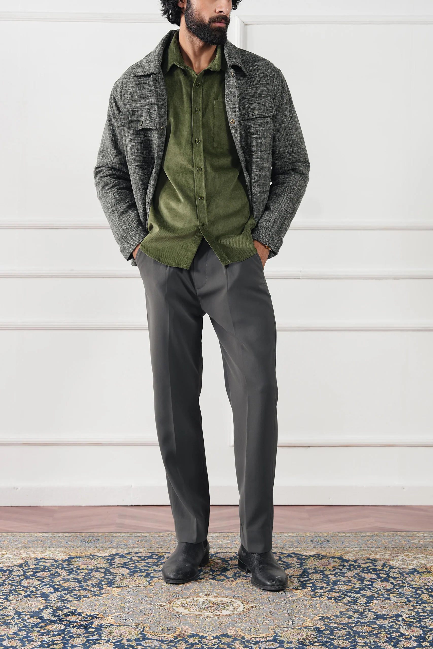 Harrington Wool Jacket (MWJ-06) - Image 7