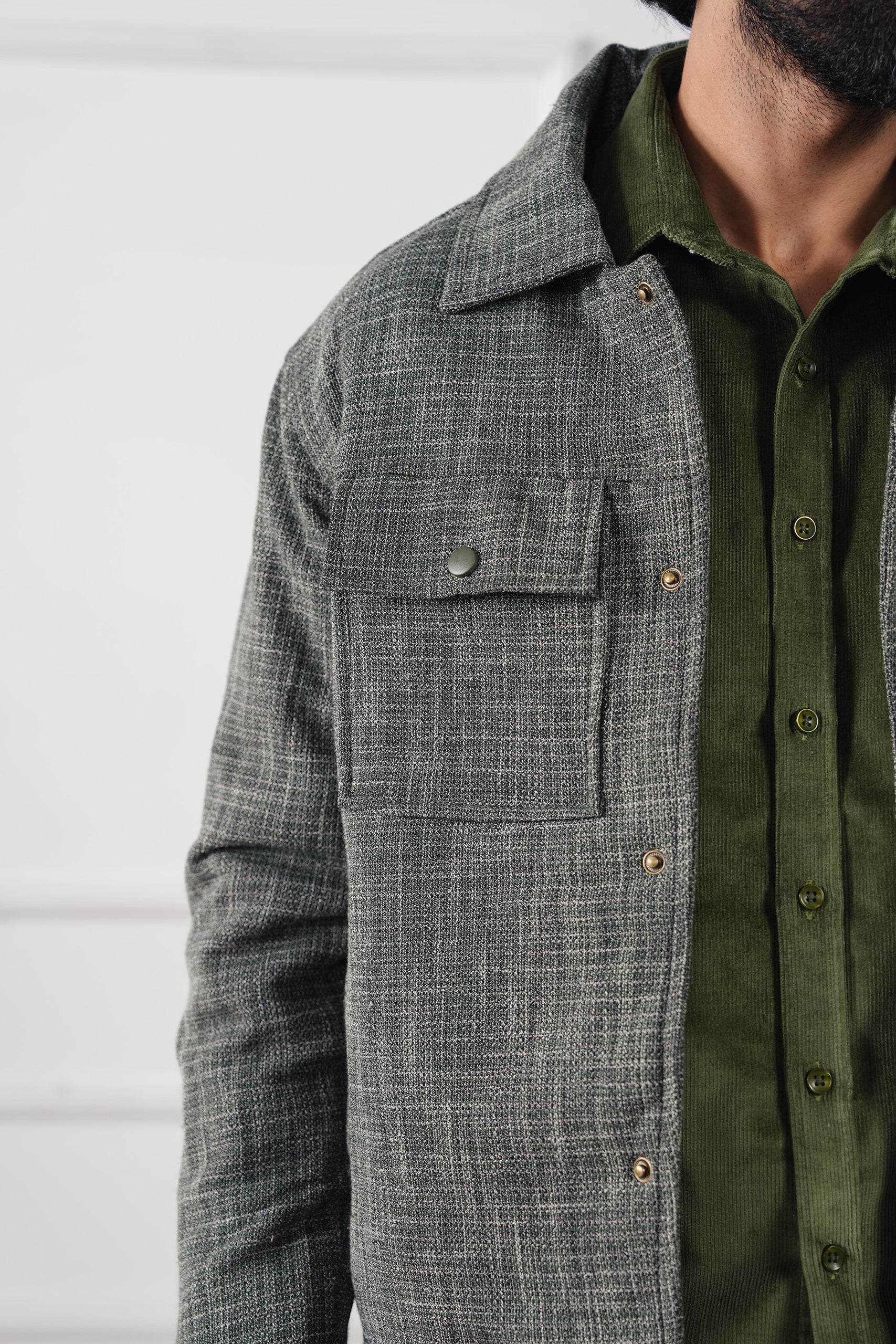 Harrington Wool Jacket (MWJ-06) - Image 9