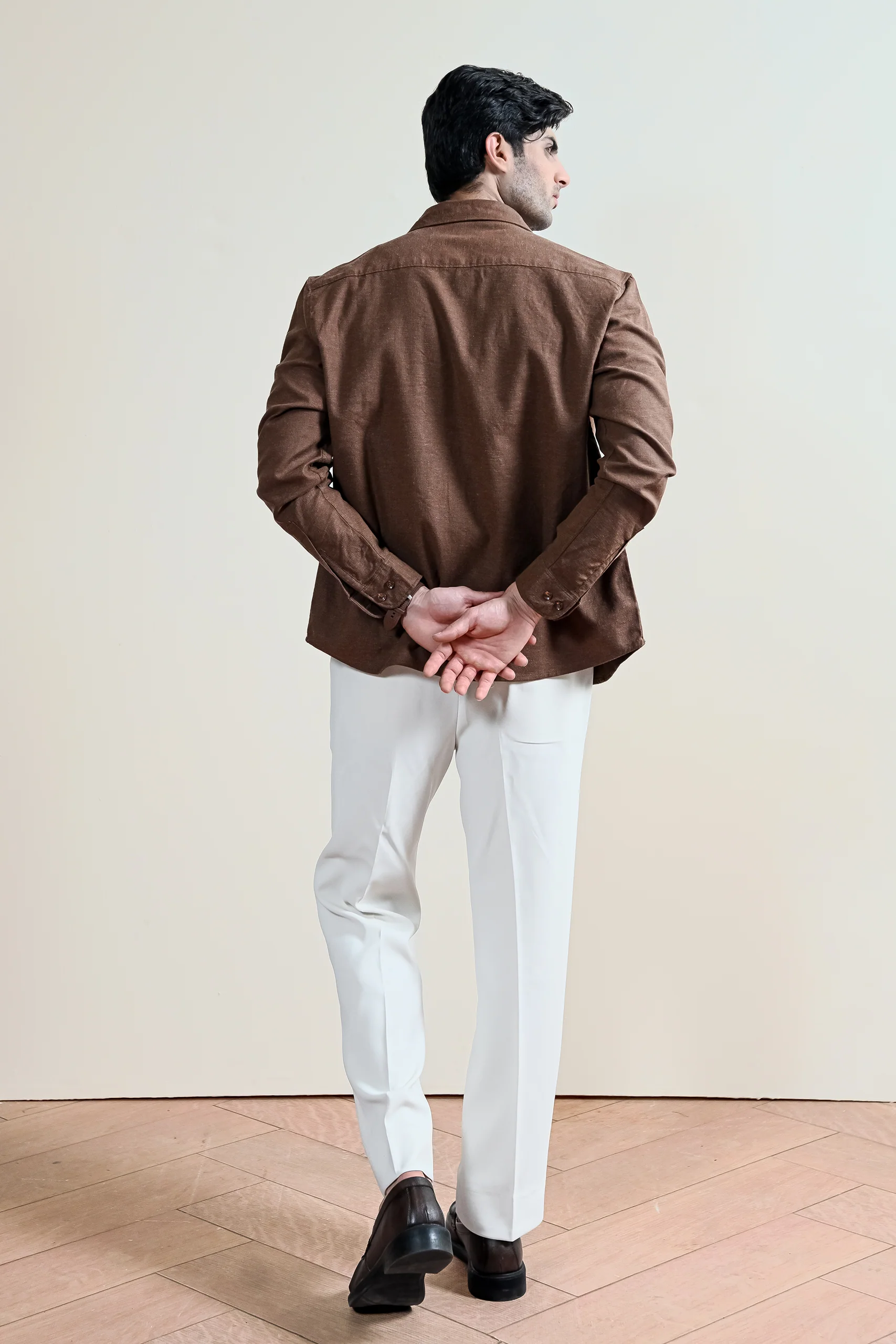 Heritage Double Pocket Linen Shirt (MCS-16) - Image 6