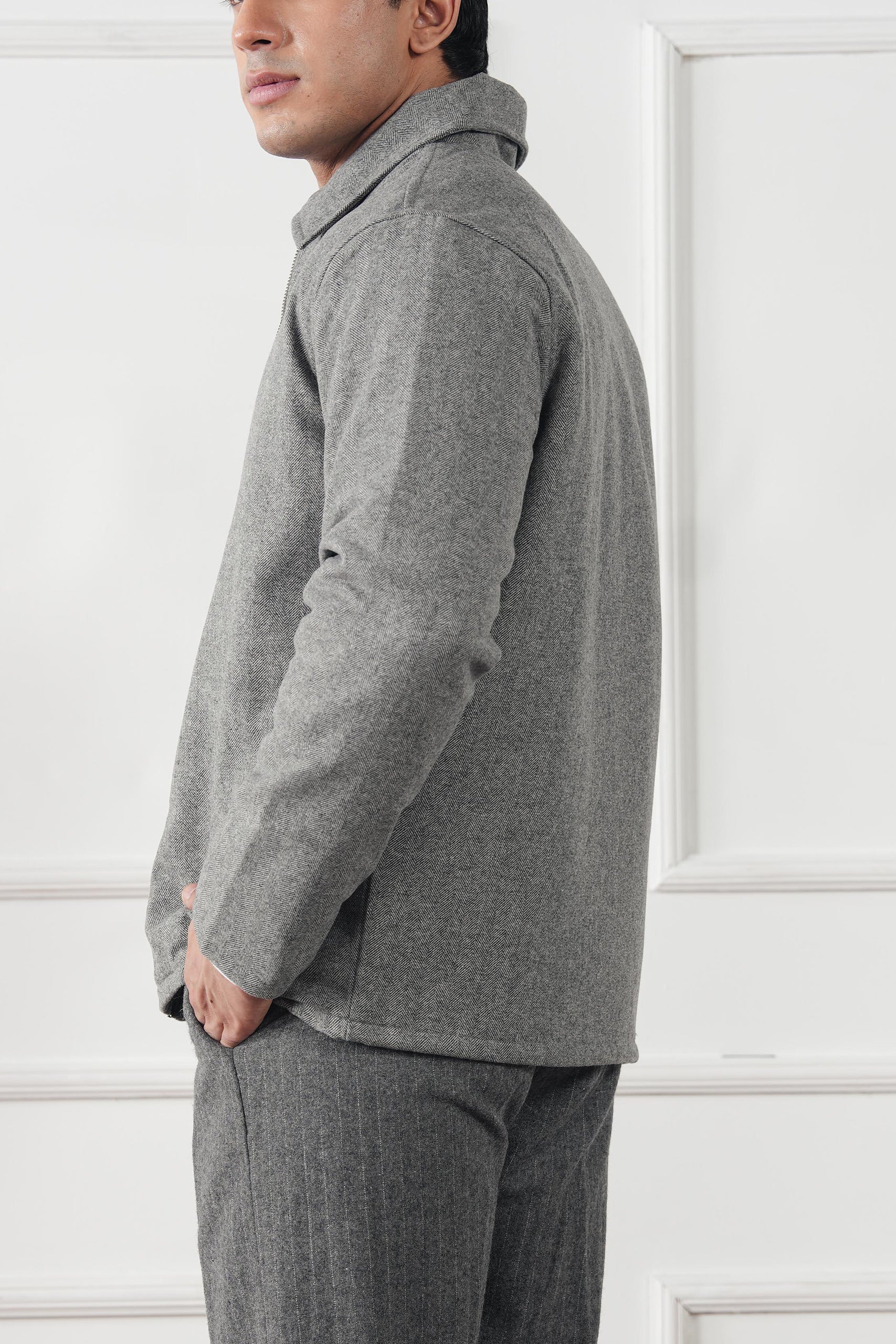 Heritage Wool Jacket (MWJ-03) - Image 11