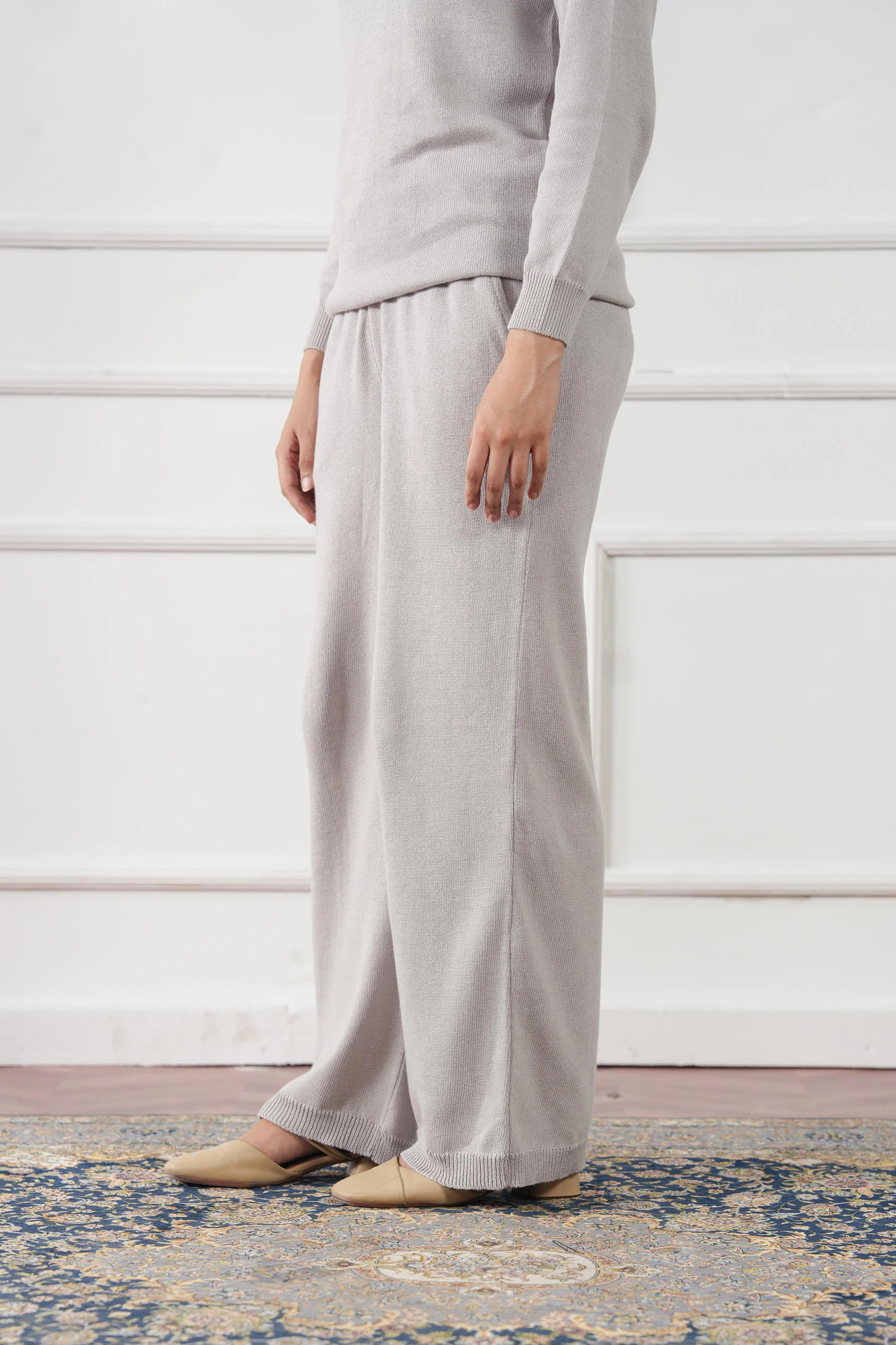 Knitted Straight Trouser (WKT-02) - Image 3