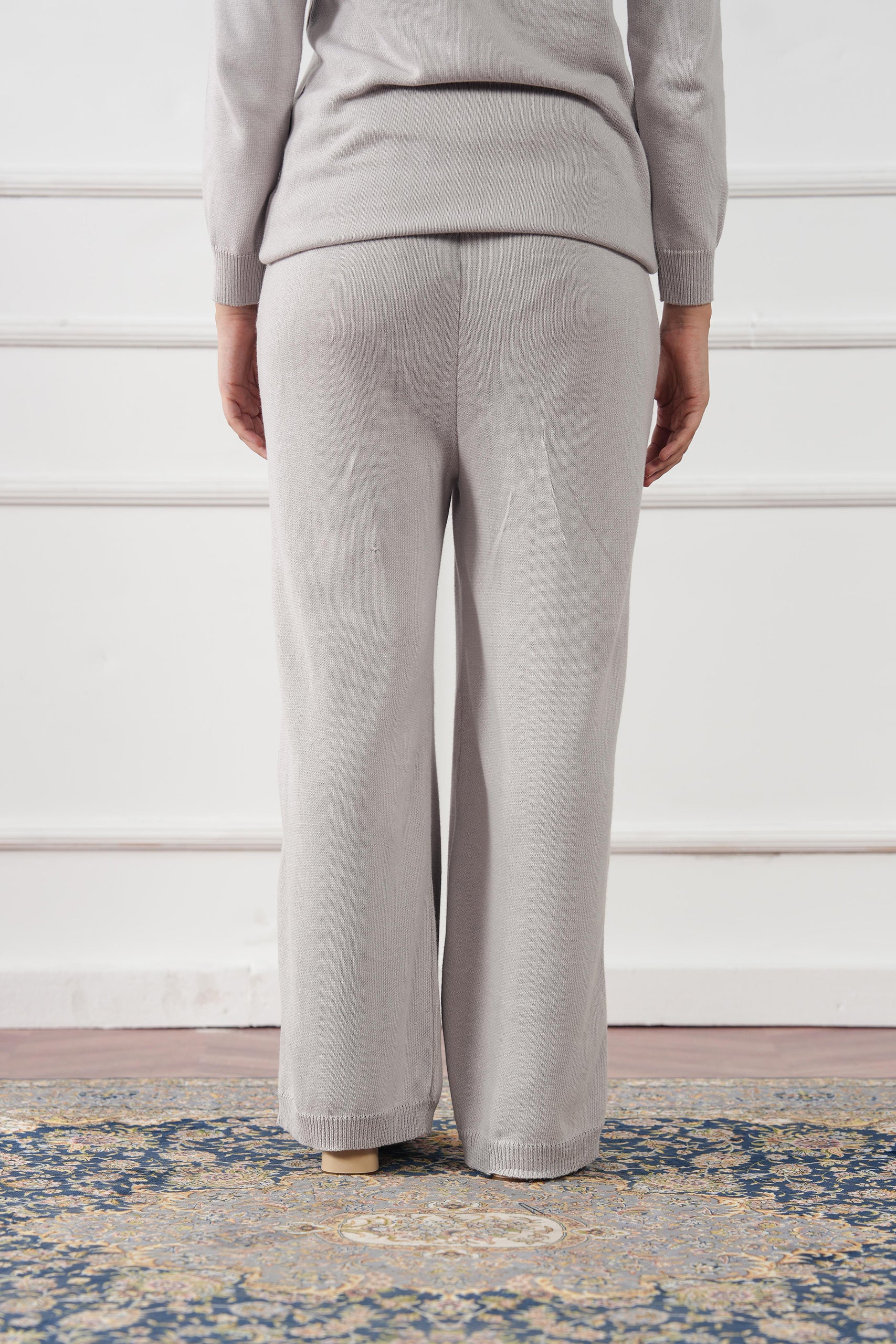 Knitted Straight Trouser (WKT-02) - Image 4