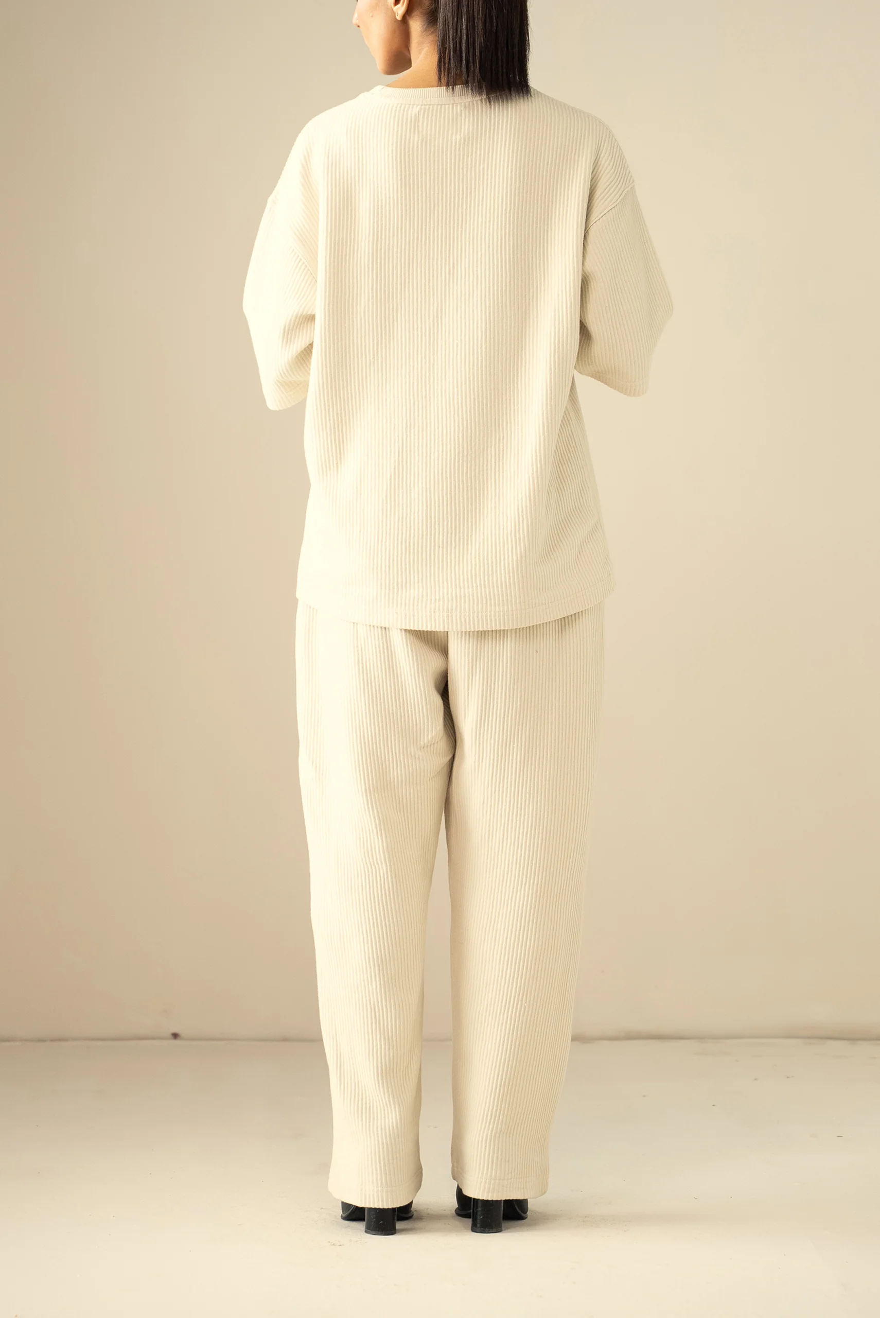 Ottoman Knit Textured T-Shirt (WTS-02) - Image 10