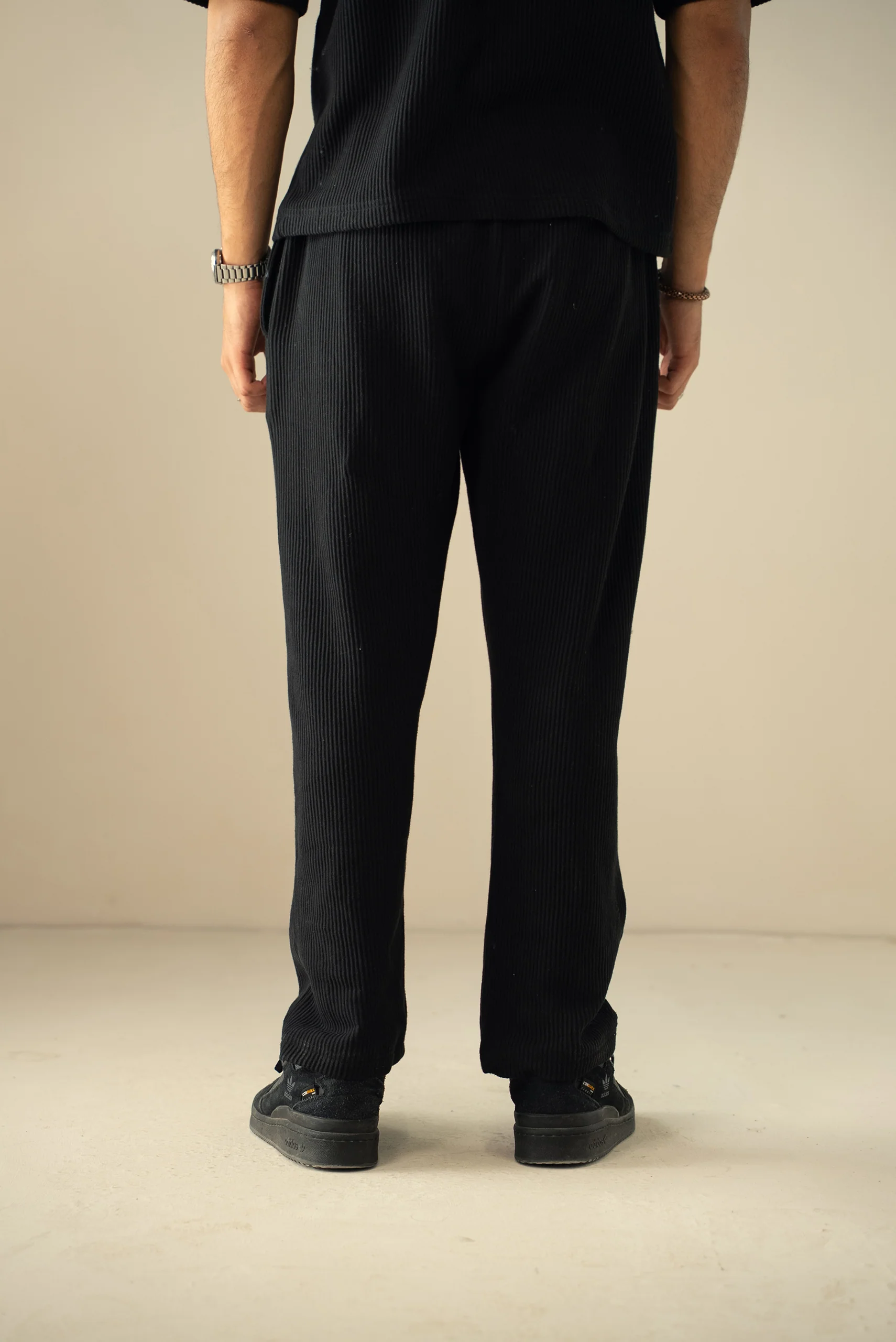 Ottoman Knit Textured Trouser (RFT-01) - Image 4