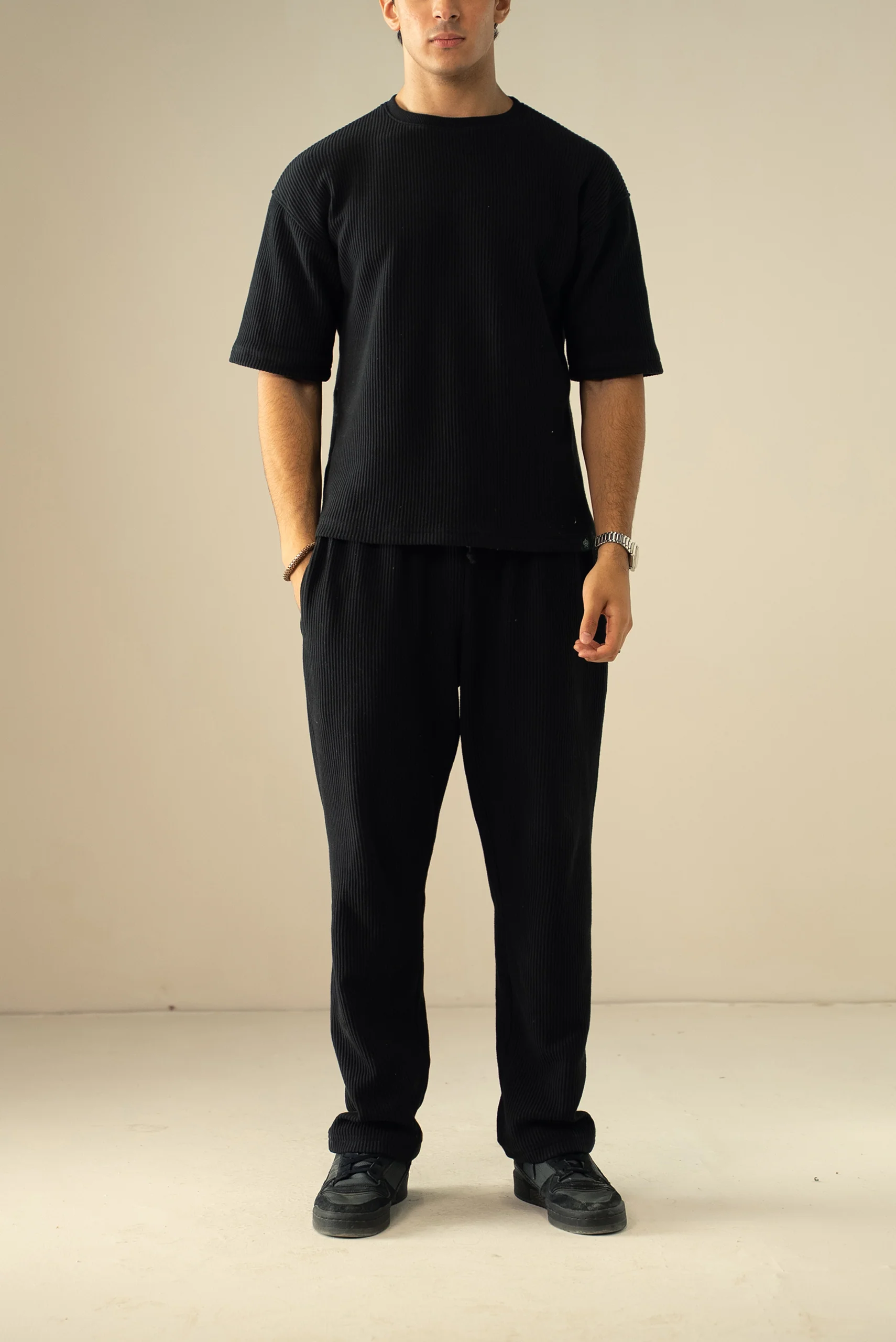 Ottoman Knit Textured Trouser (RFT-01) - Image 6