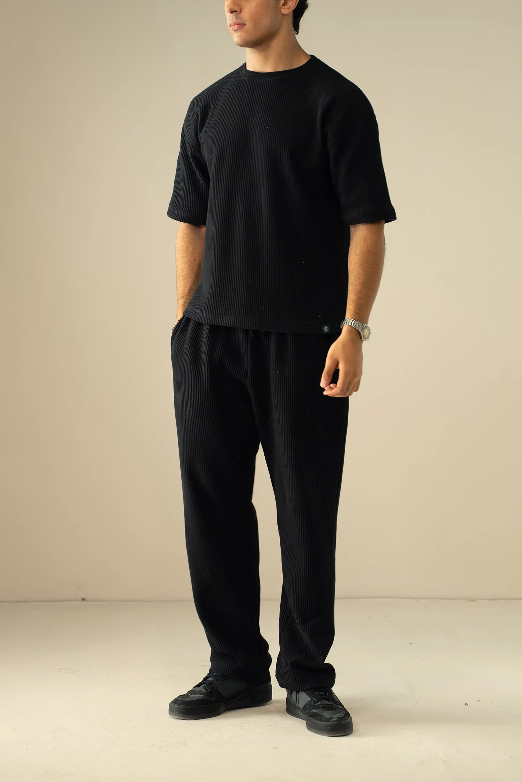 Ottoman Knit Textured Trouser (RFT-01) - Image 7