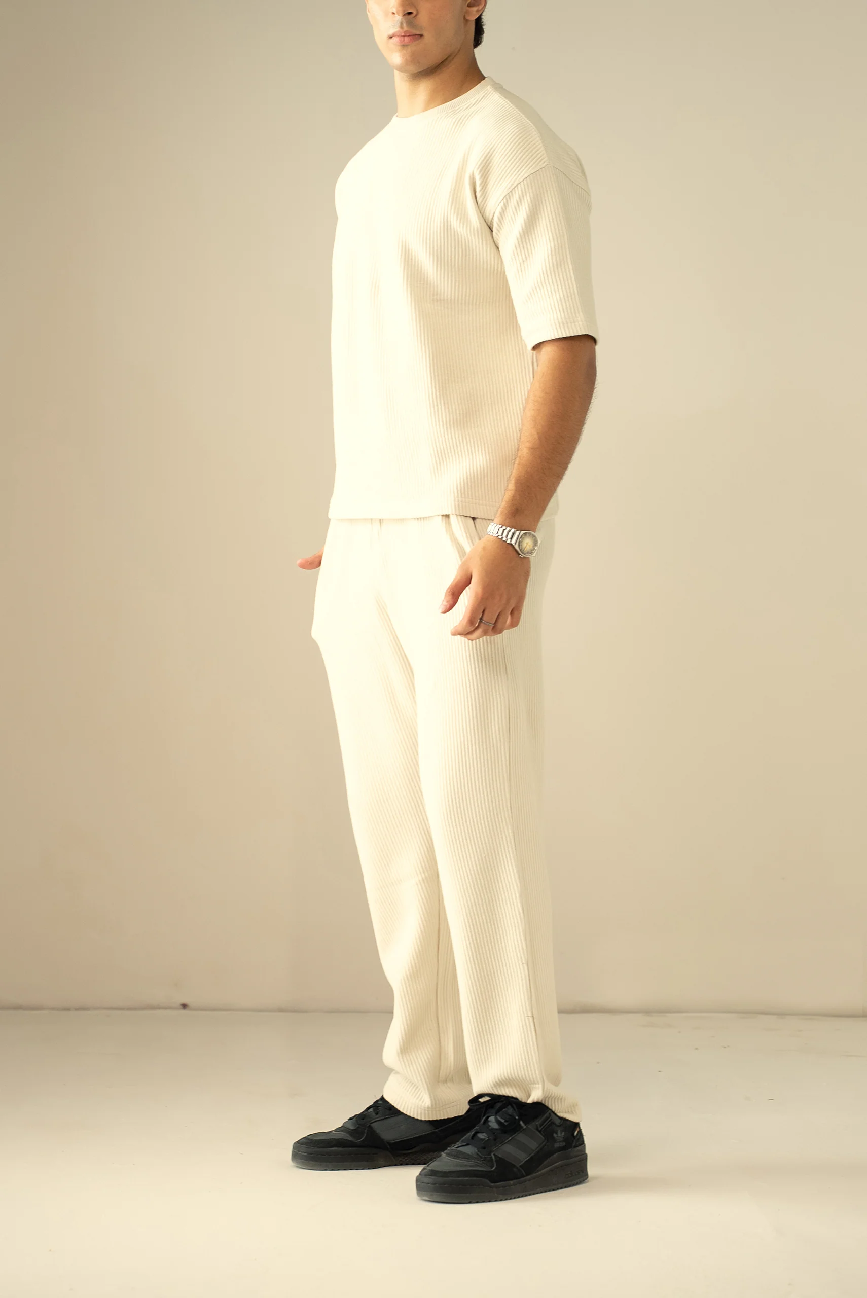 Ottoman Knit Textured Trouser (RFT-02) - Image 11