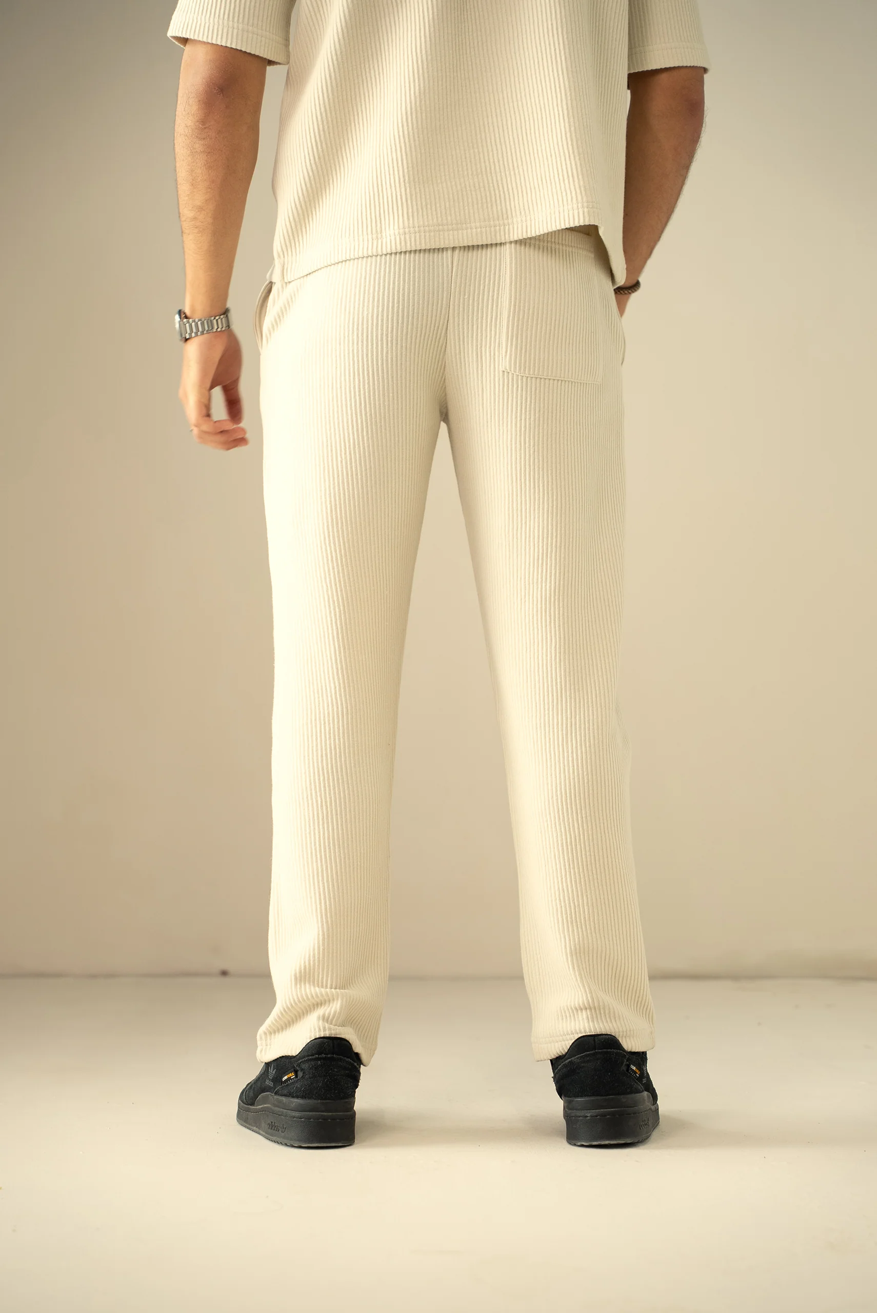Ottoman Knit Textured Trouser (RFT-02) - Image 4