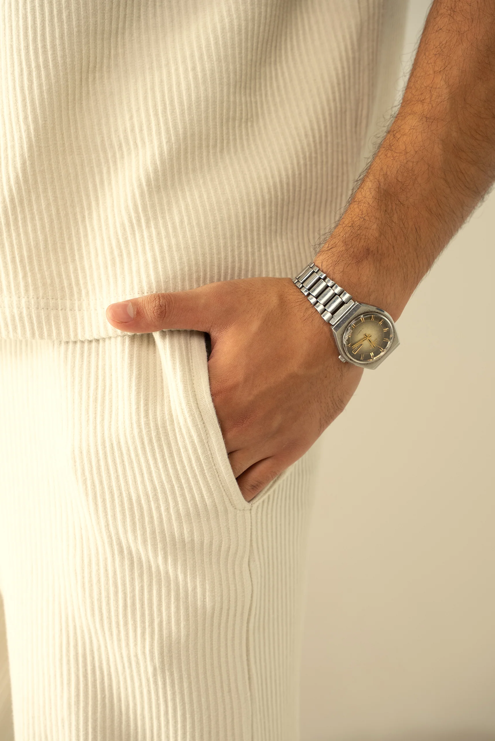 Ottoman Knit Textured Trouser (RFT-02) - Image 7