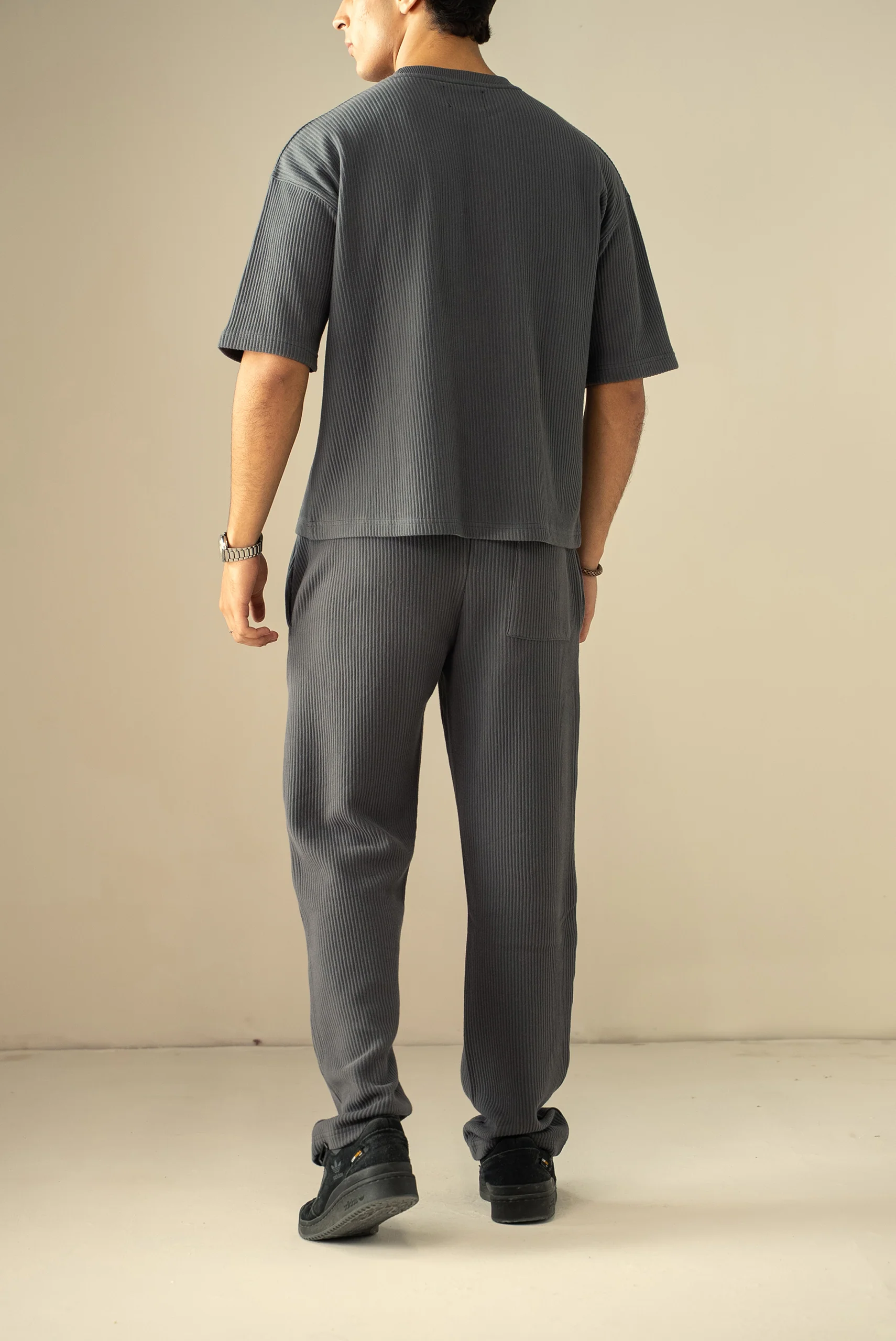 Ottoman Knit Textured Trouser (RFT-03) - Image 4