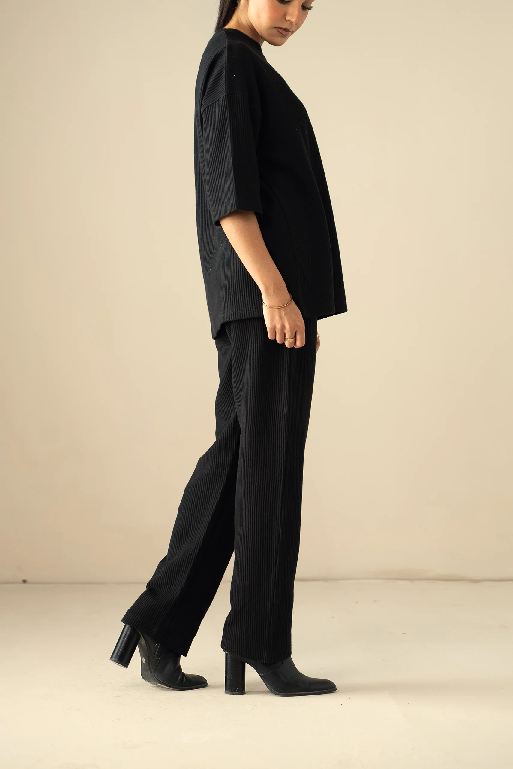 Ottoman Knit Textured Trouser (WRT-01) - Image 9