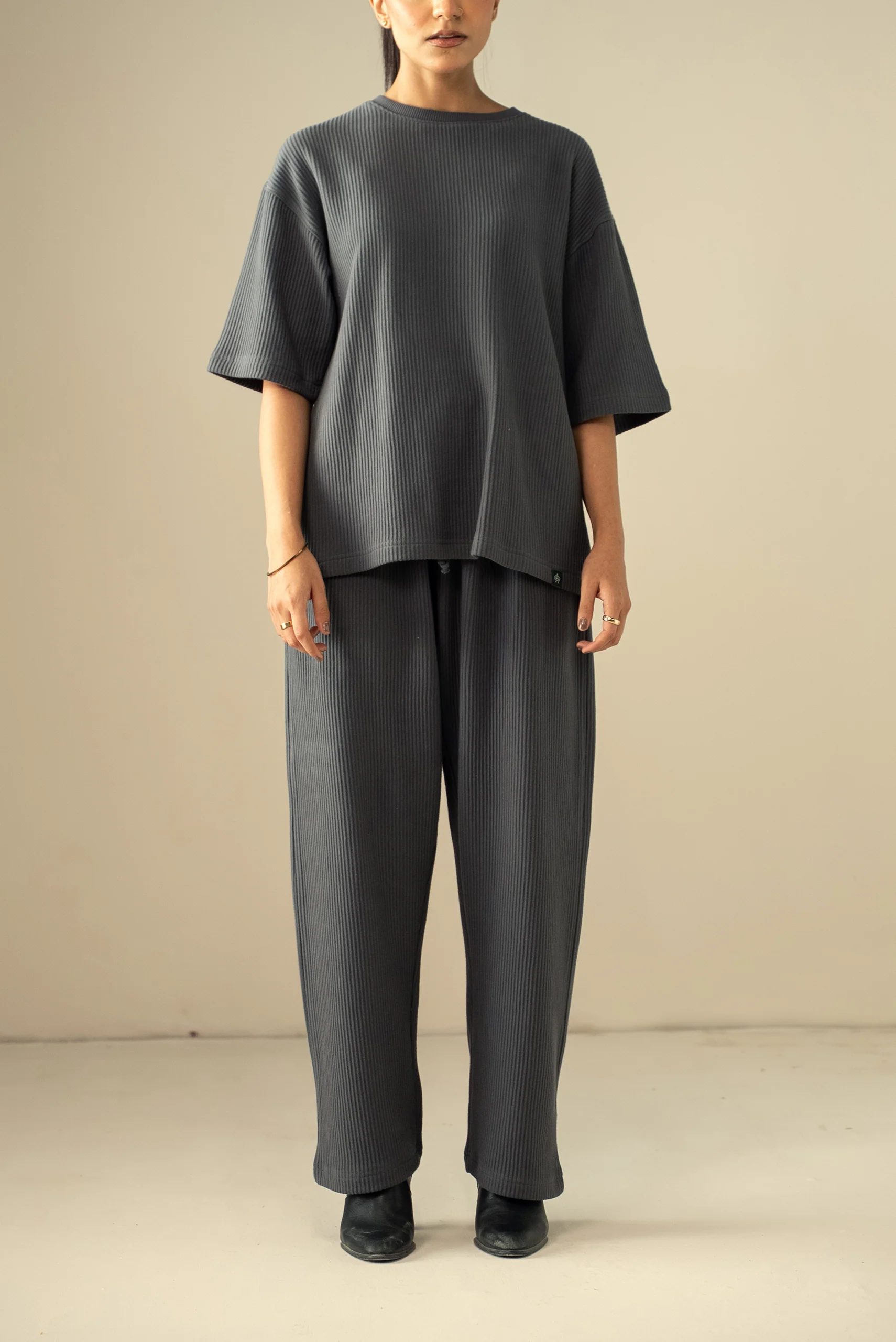 Ottoman Knit Textured Trouser (WRT-03) - Image 6