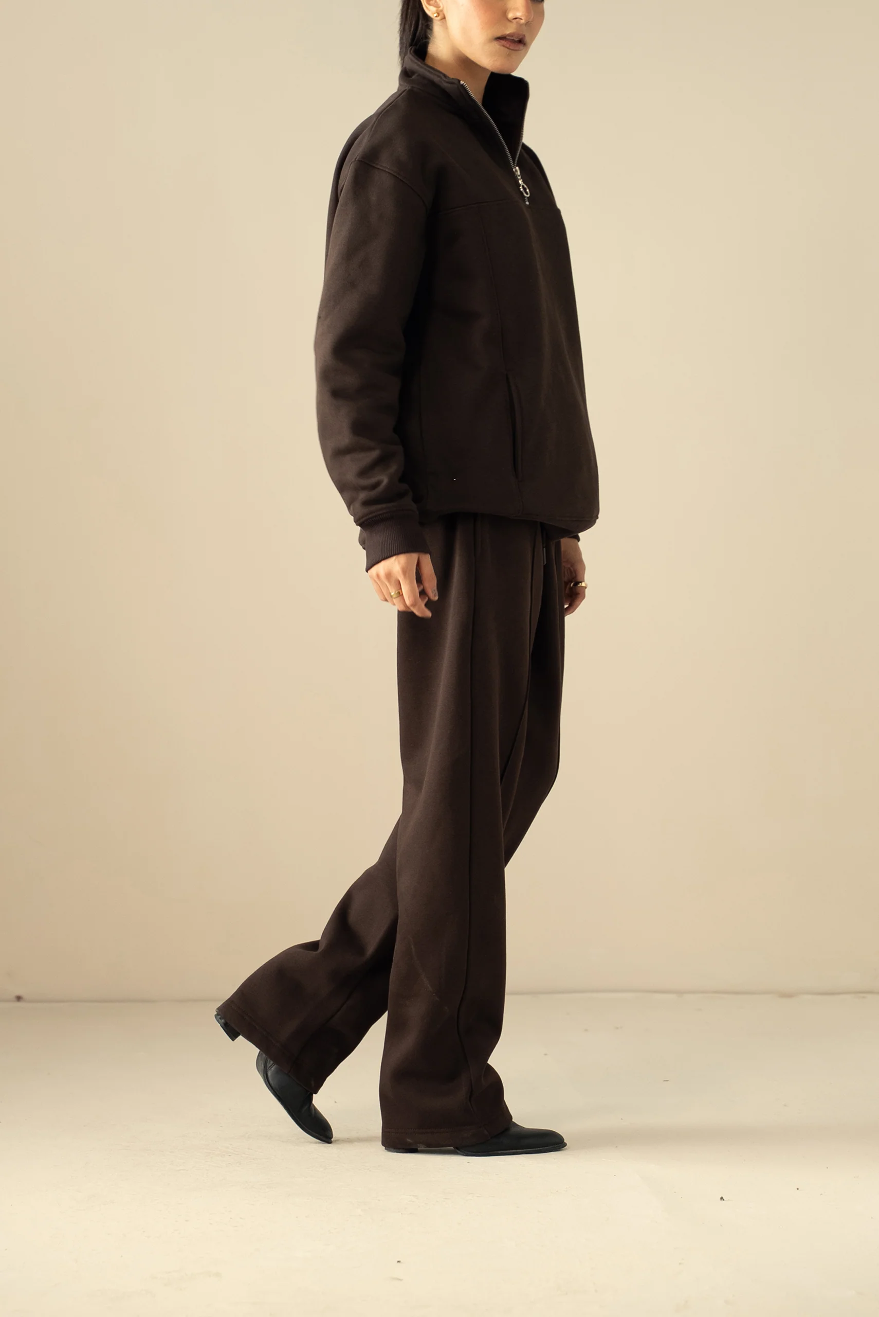 Quarter Zip Sweatshirt (MNZ-02) - Image 11
