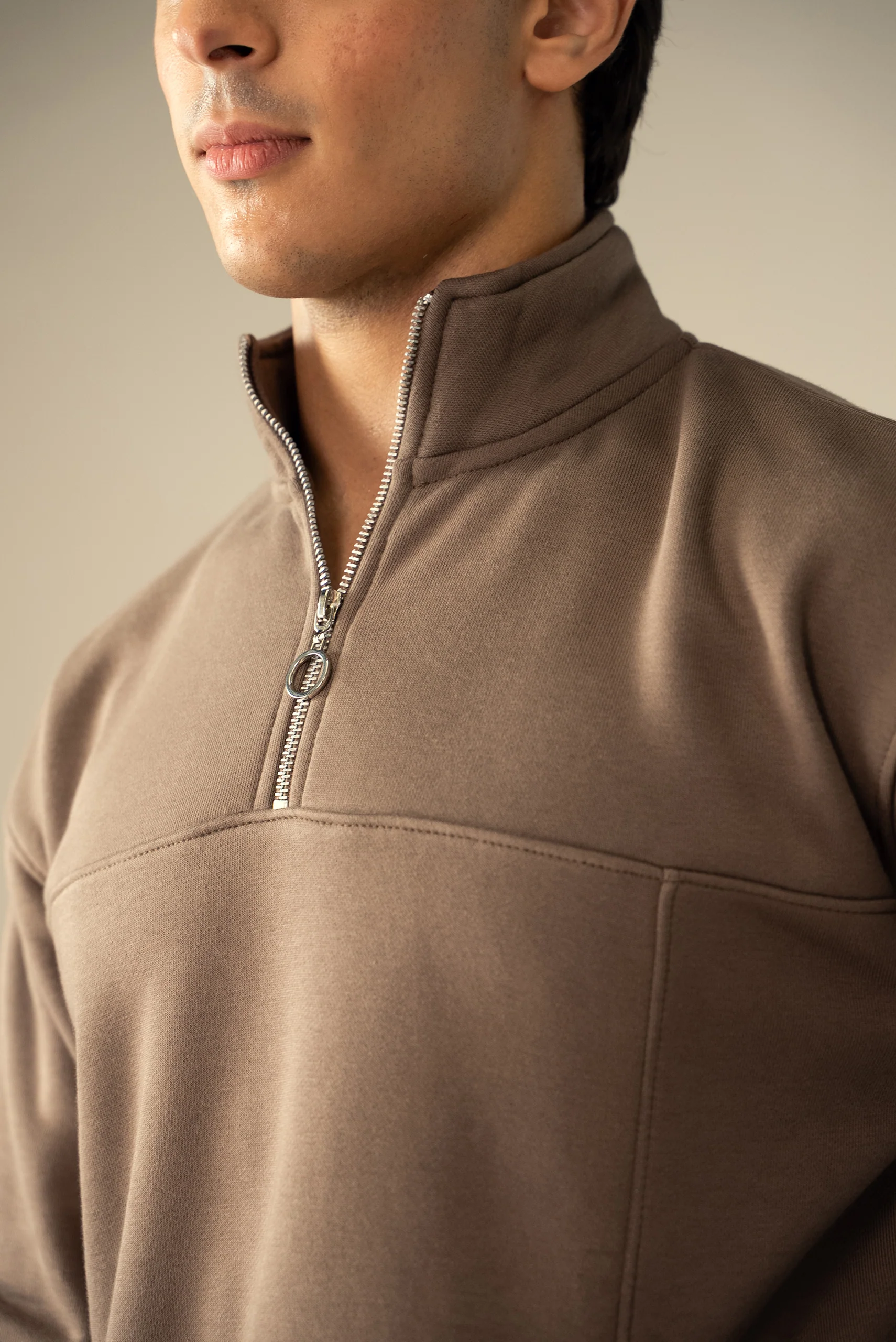 Quarter Zip Sweatshirt (MNZ-04) - Image 5