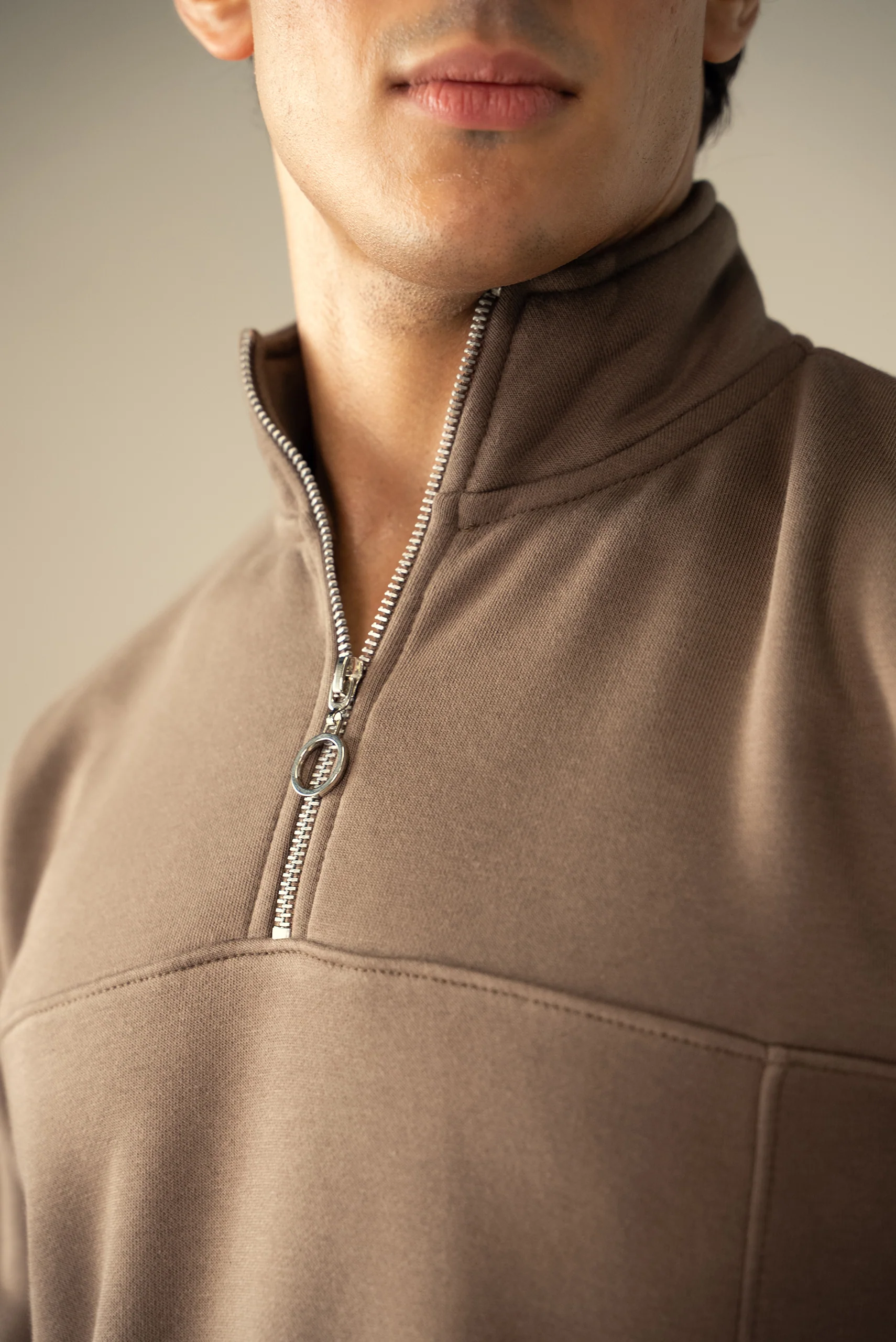 Quarter Zip Sweatshirt (MNZ-04) - Image 8