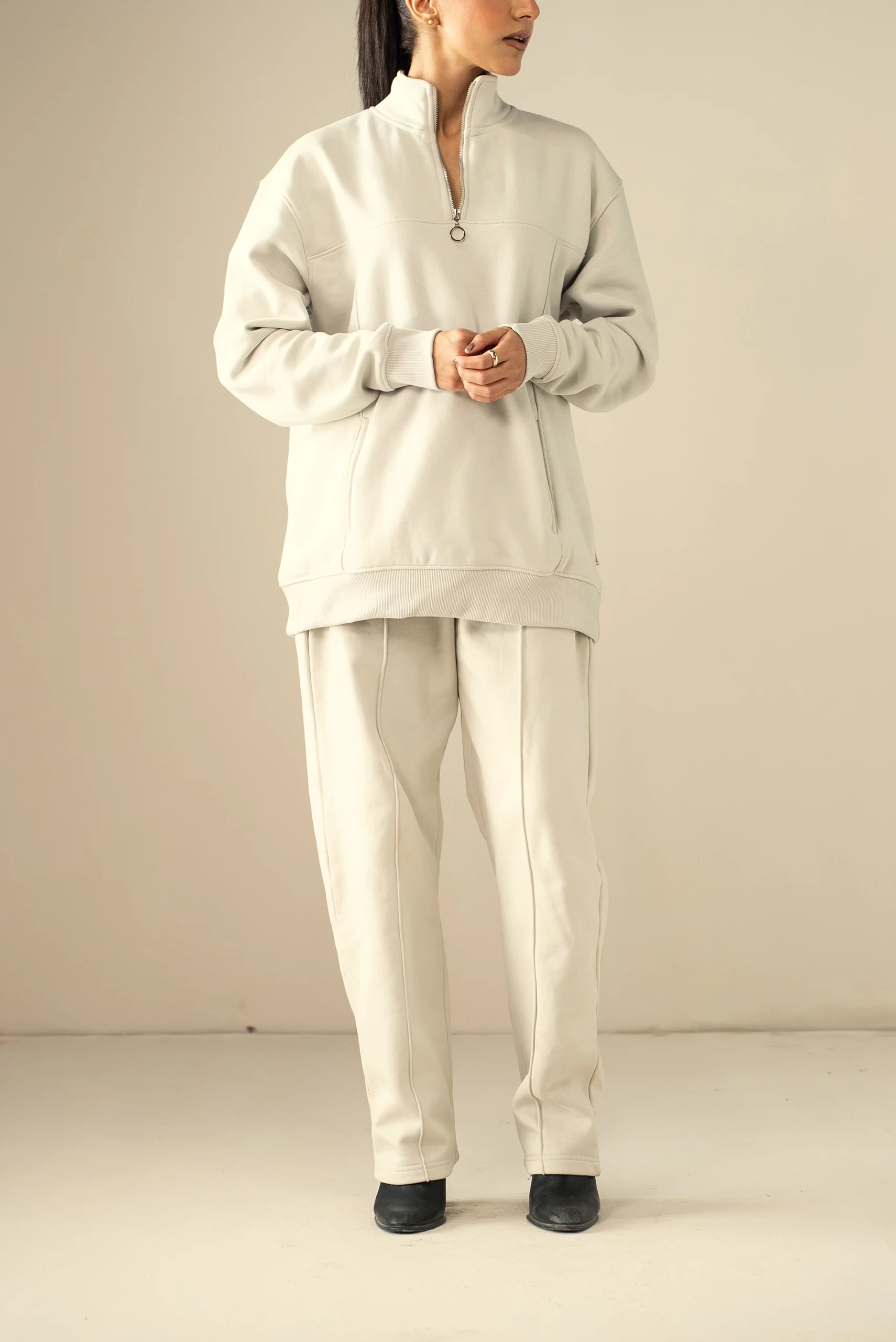 Quarter Zip Sweatshirt (MNZ-05) - Image 12