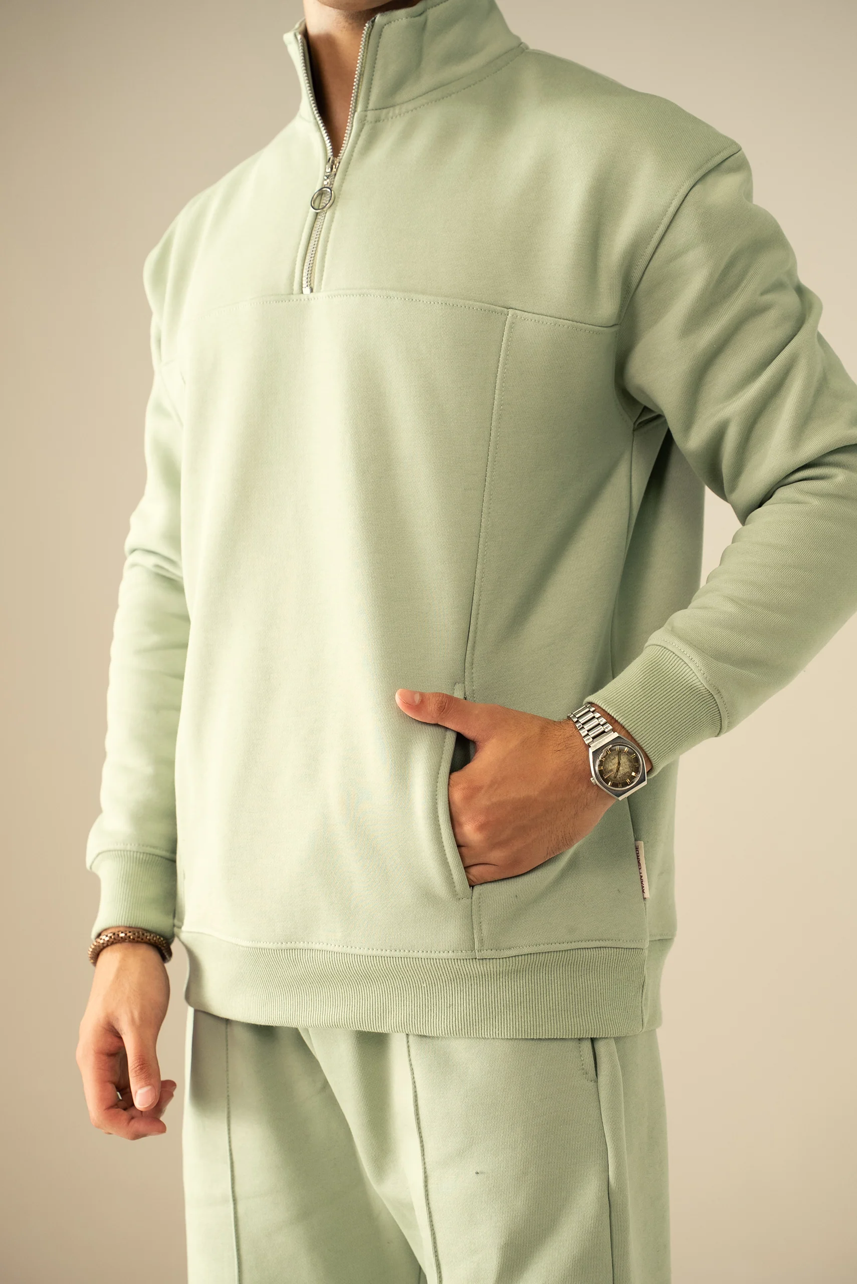 Quarter Zip Sweatshirt (MNZ-06) - Image 20