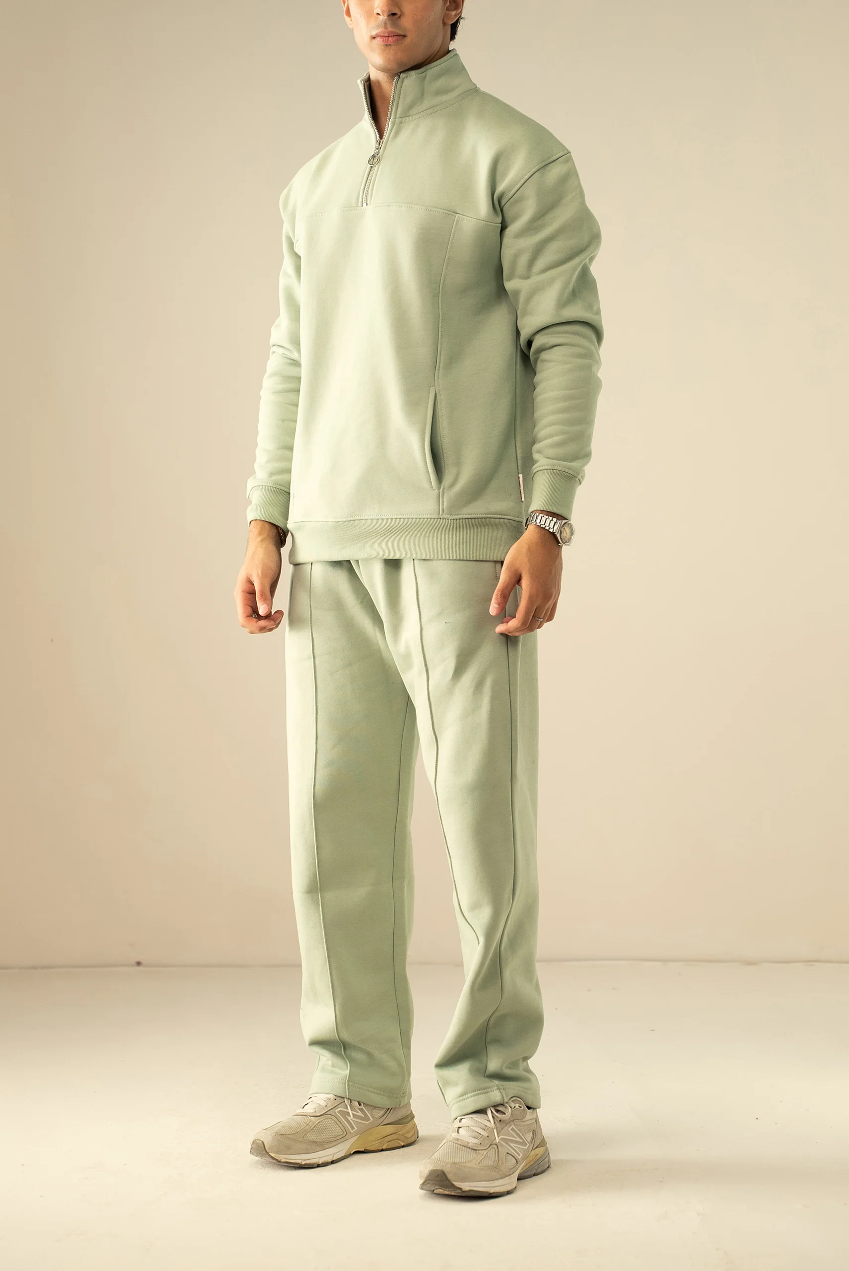 Quarter Zip Sweatshirt (MNZ-06) - Image 3