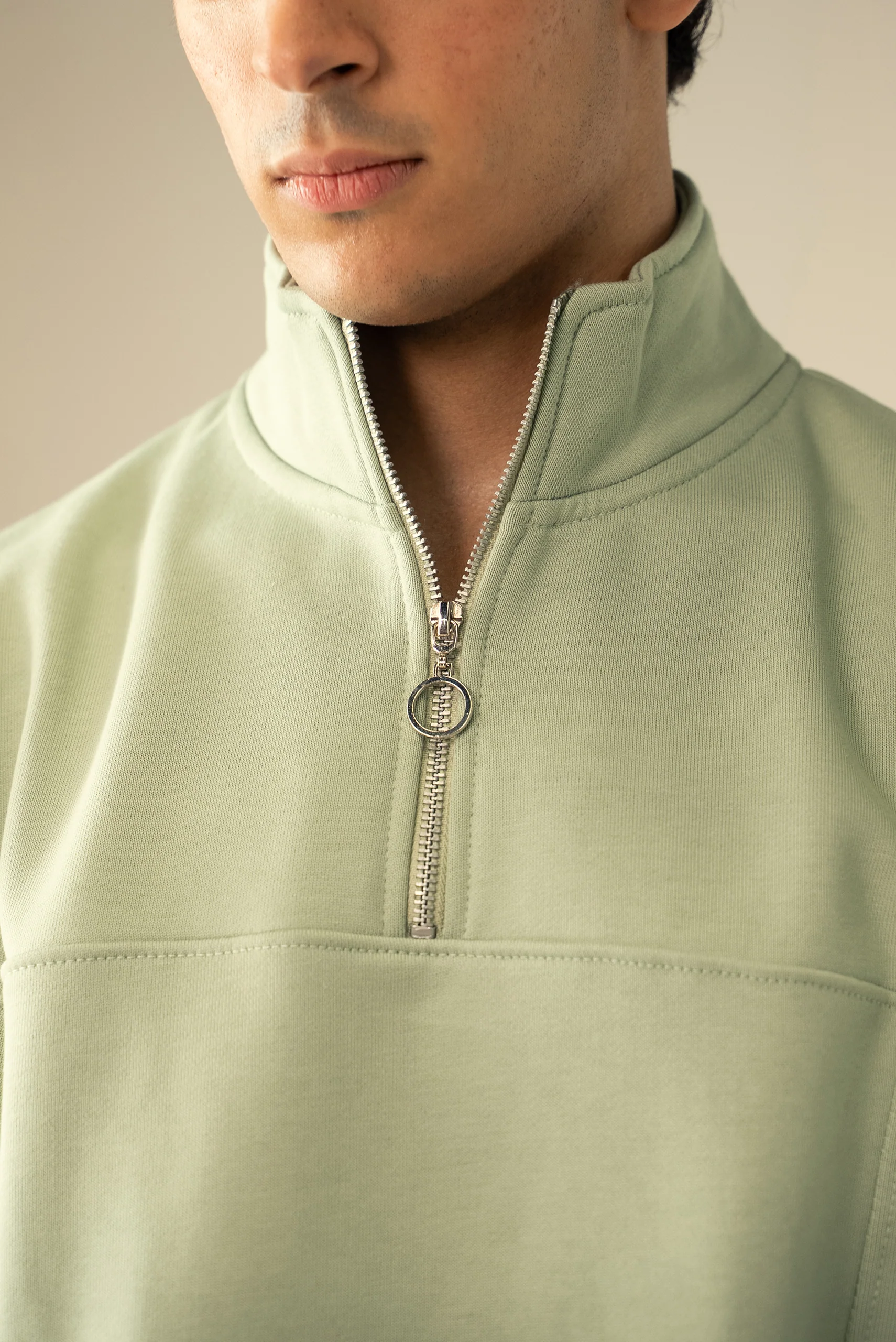 Quarter Zip Sweatshirt (MNZ-06) - Image 5