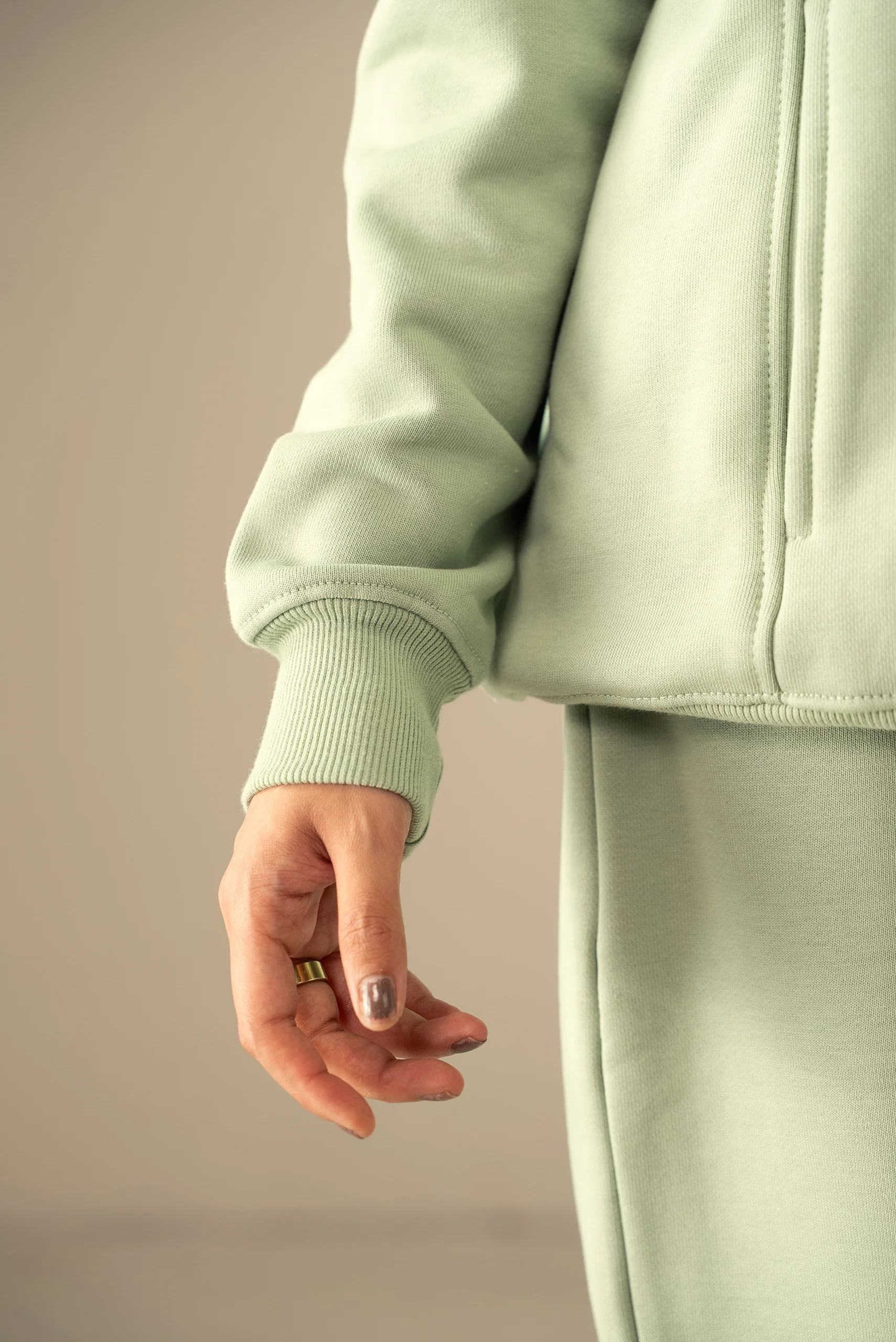 Quarter Zip Sweatshirt (MNZ-06) - Image 9