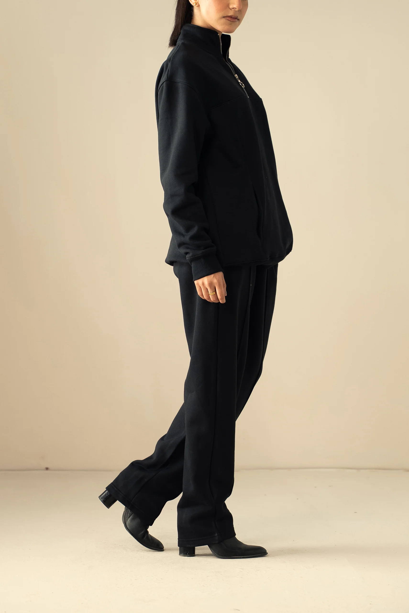 Quarter Zip Sweatshirt (MNZ-07) - Image 10