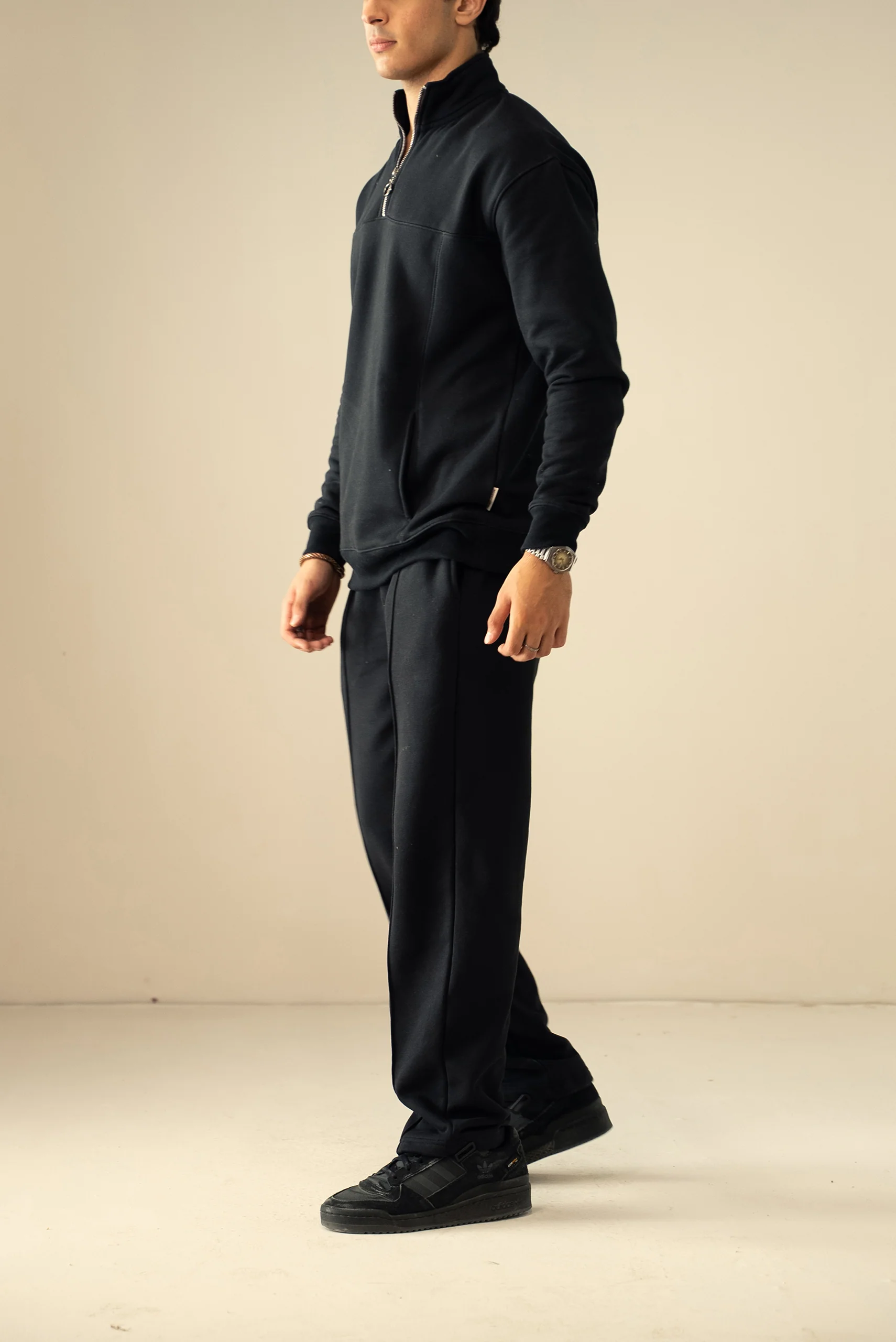 Quarter Zip Sweatshirt (MNZ-07) - Image 11