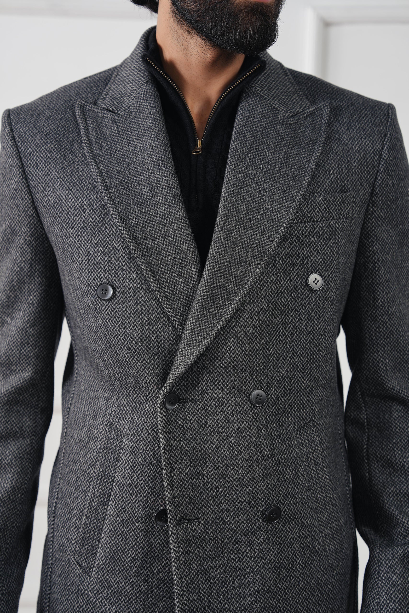 Regal Wool Overcoat (MWC-02) - Image 12