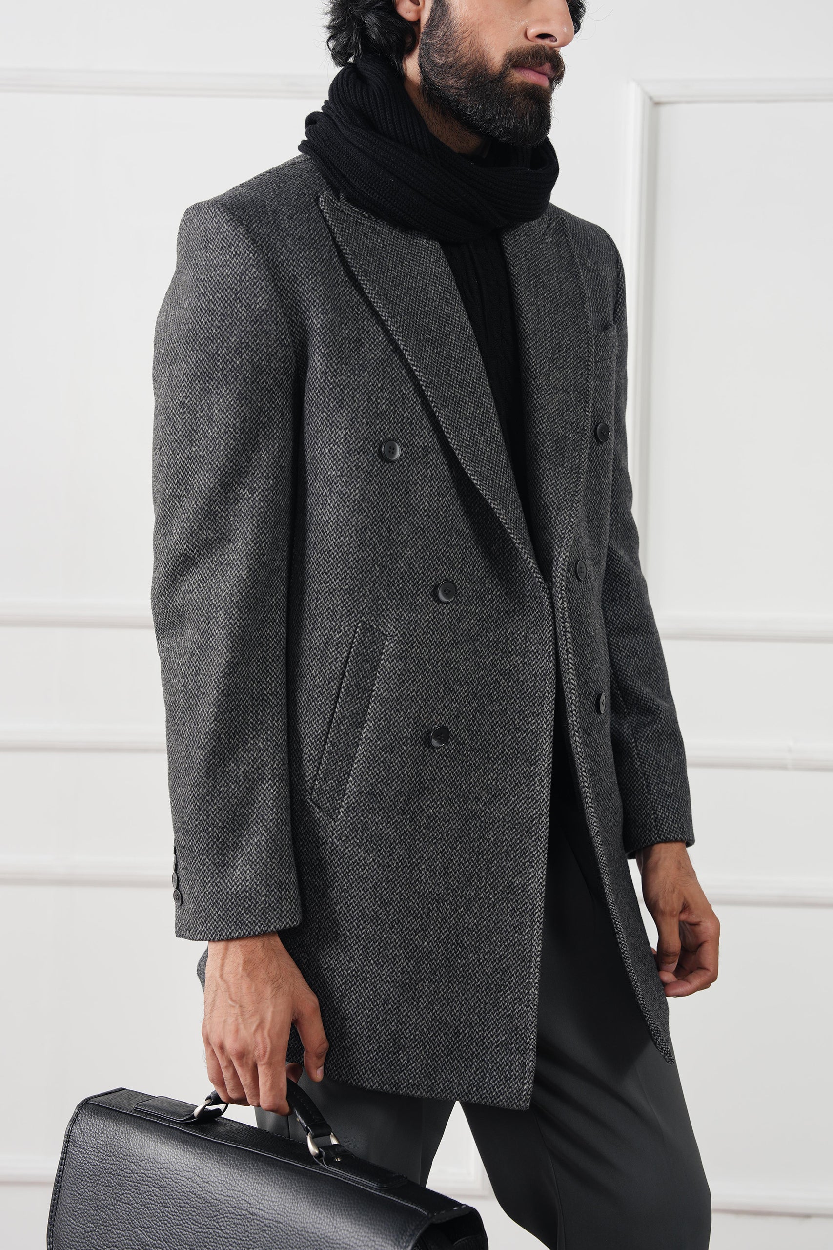 Regal Wool Overcoat (MWC-02) - Image 9