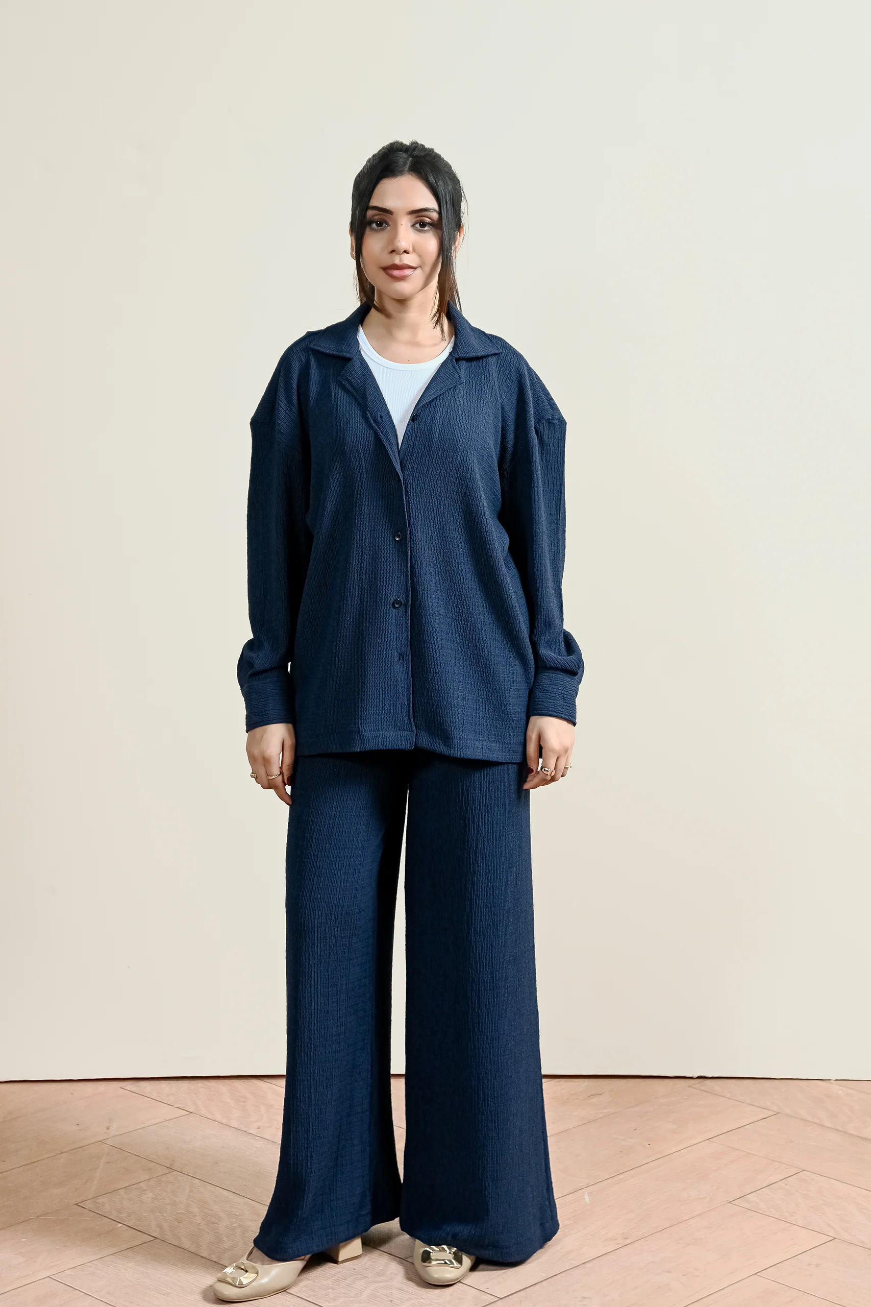 Relaxed Textured Cuban Shirt (WCS-03) - Image 6