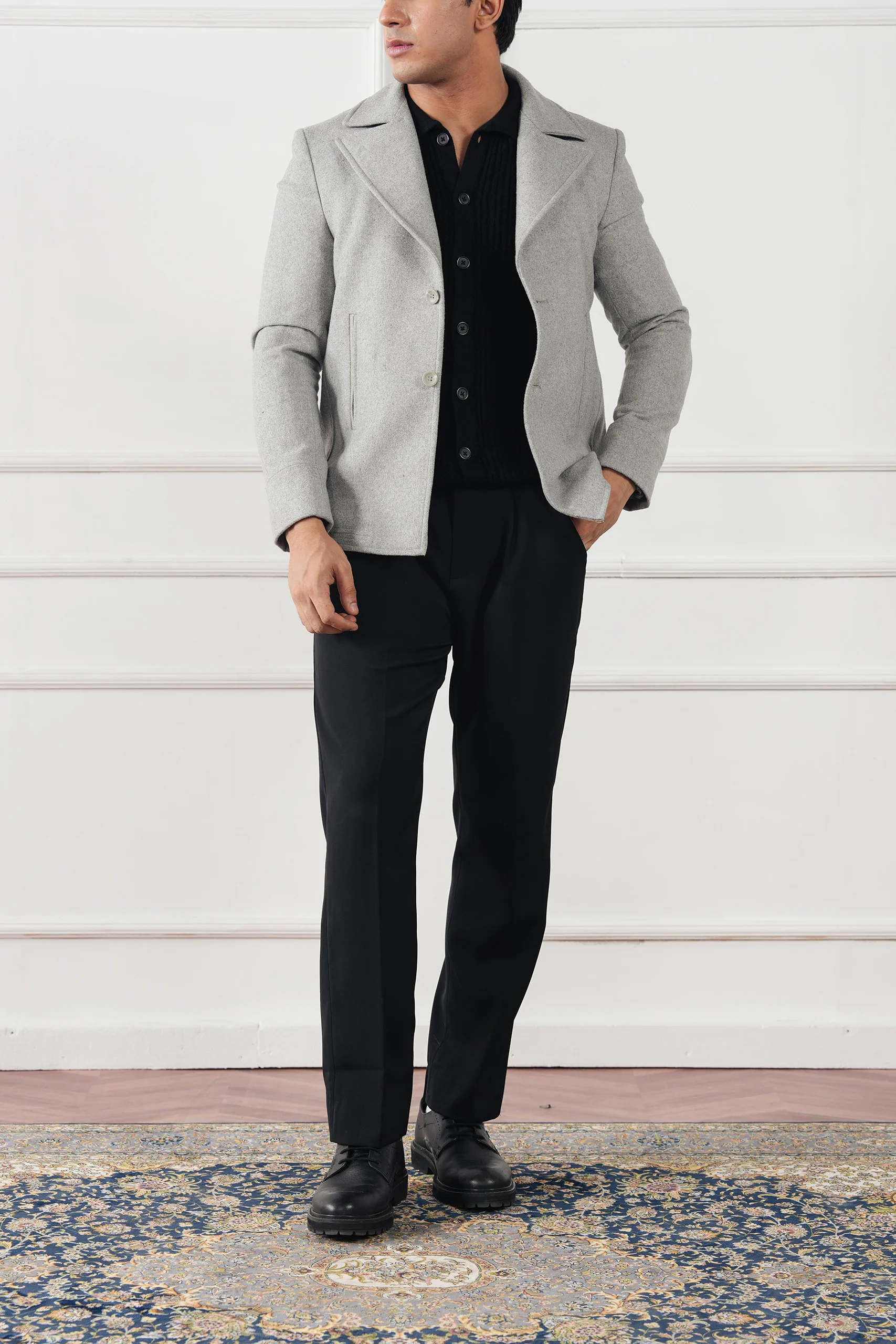 Riviera Wool Coat (MWC-04) - Image 10