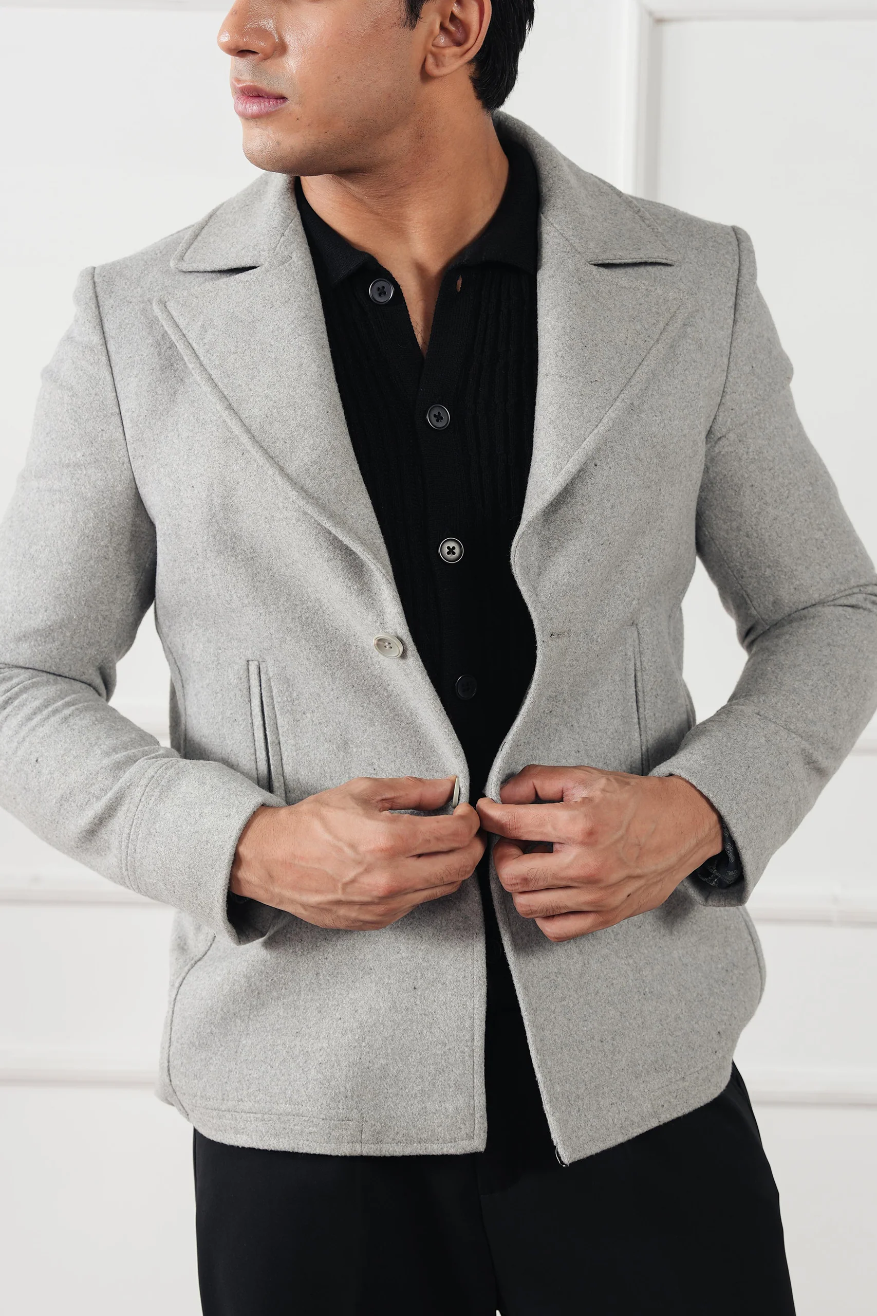 Riviera Wool Coat (MWC-04) - Image 11
