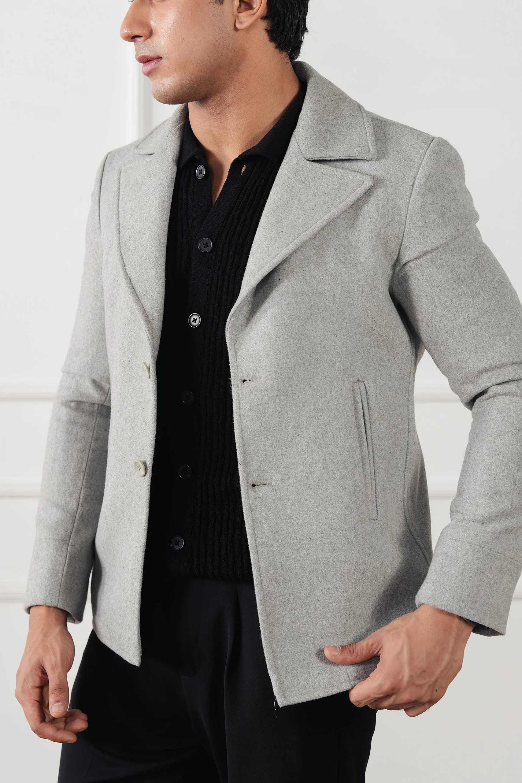 Riviera Wool Coat (MWC-04) - Image 5