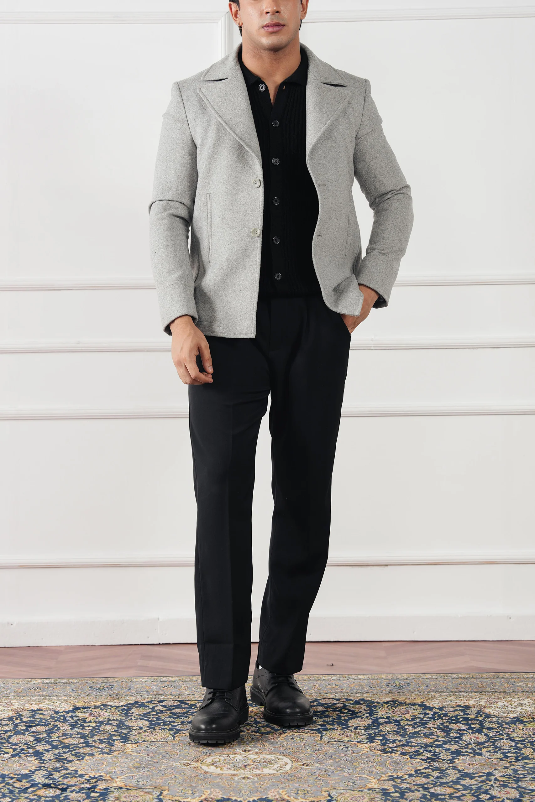 Riviera Wool Coat (MWC-04) - Image 8