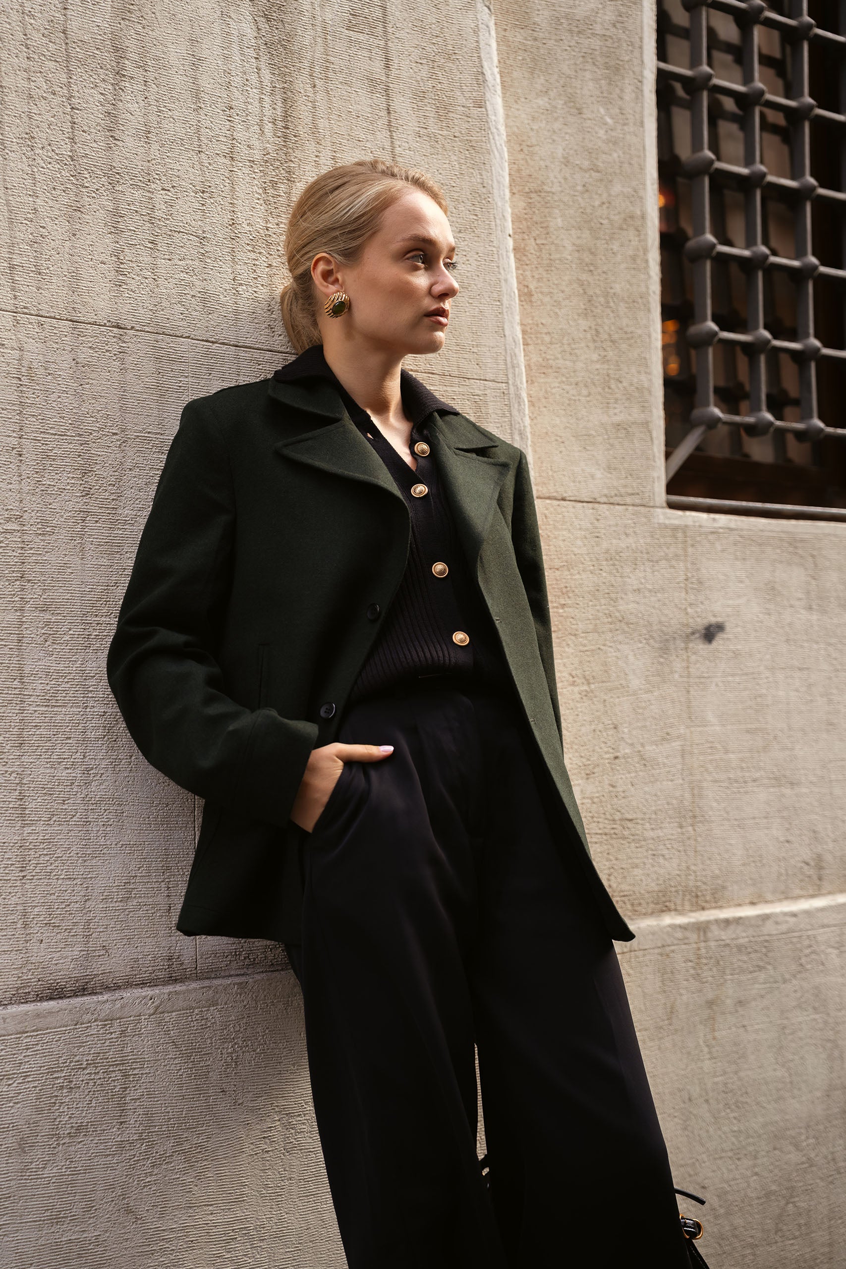 Riviera Wool Coat (MWC-08) - Image 12